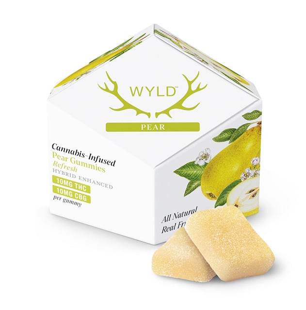PEAR GUMMIES | 1:1 CBG:THC | WYLD