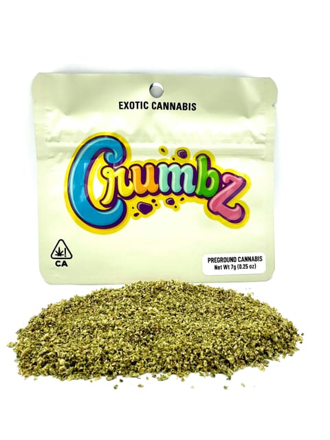 Crumbz — SpaceDust Indica Kief Infused Preground Flower 7g