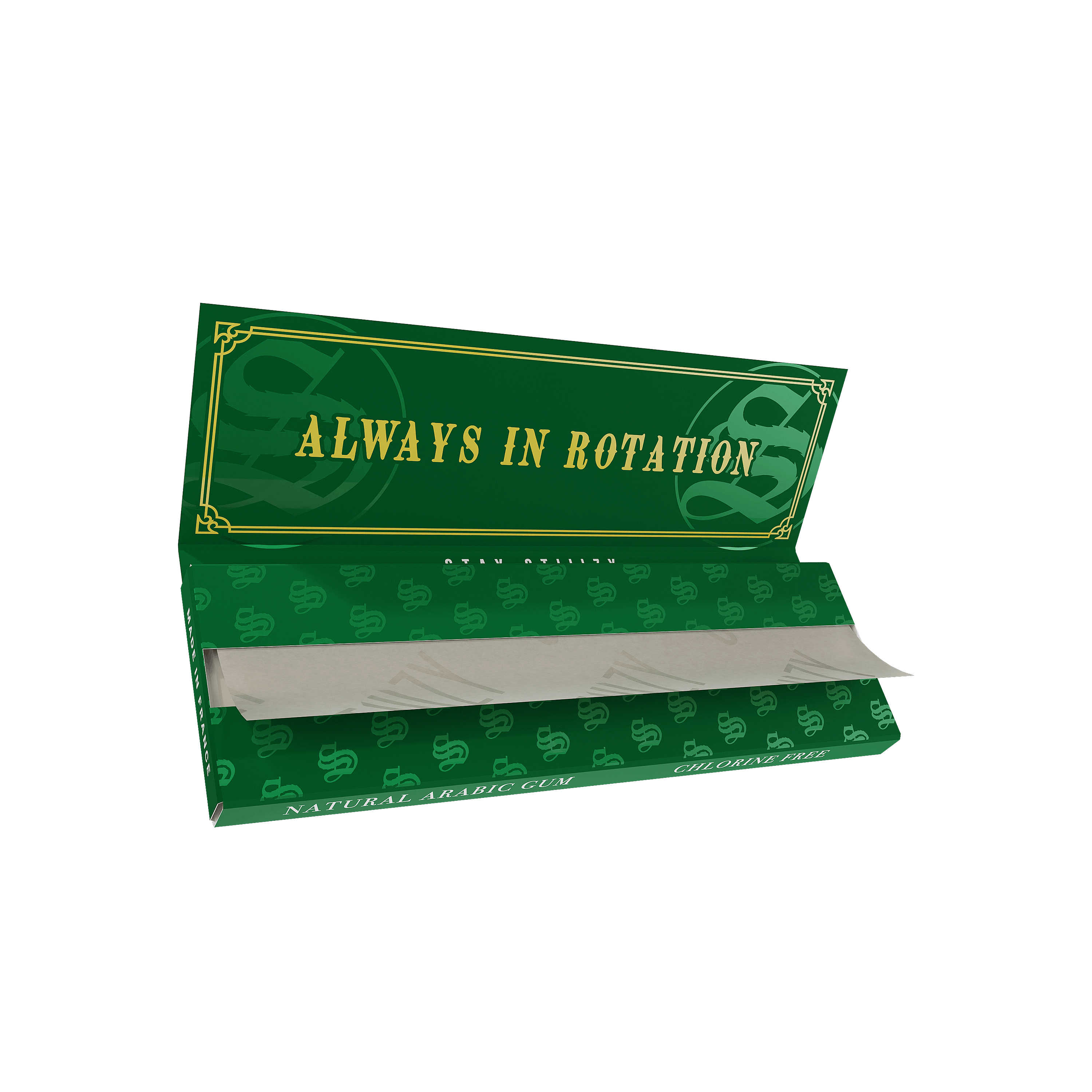 1 ¼ Size Premium Rolling Papers - Organic Hemp - STIIIZY -  - $1.83 - Accessories
