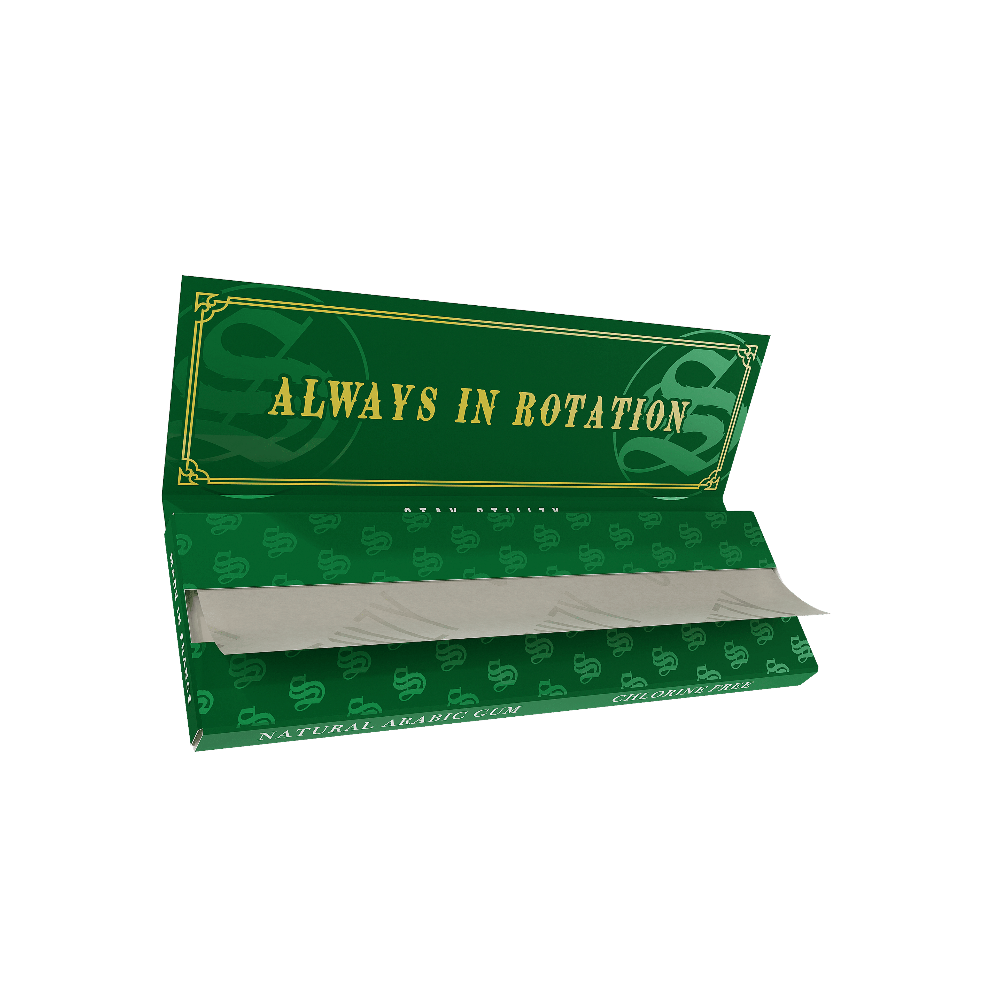 1 ¼ Size Premium Rolling Papers - Organic Hemp - STIIIZY - - $1.83 - Accessories