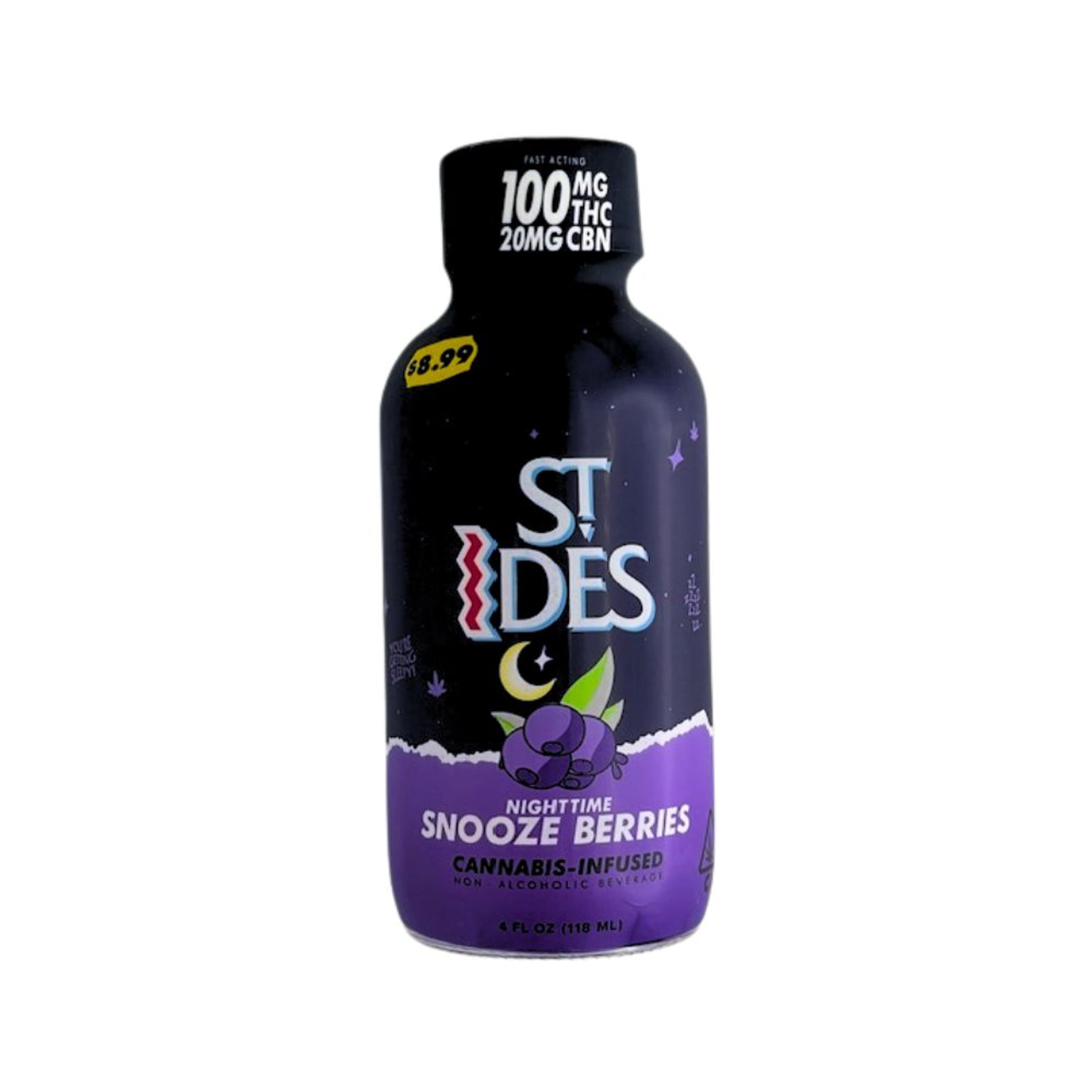 SNOOZE BERRIES 20MG CBN/100MG THC - ST.IDES - - $7.50 - Edibles