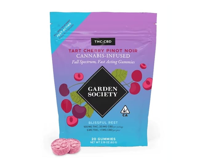 TART CHERRY PINOT GUMMIES | BLISSFUL REST | GARDEN SOCIETY
