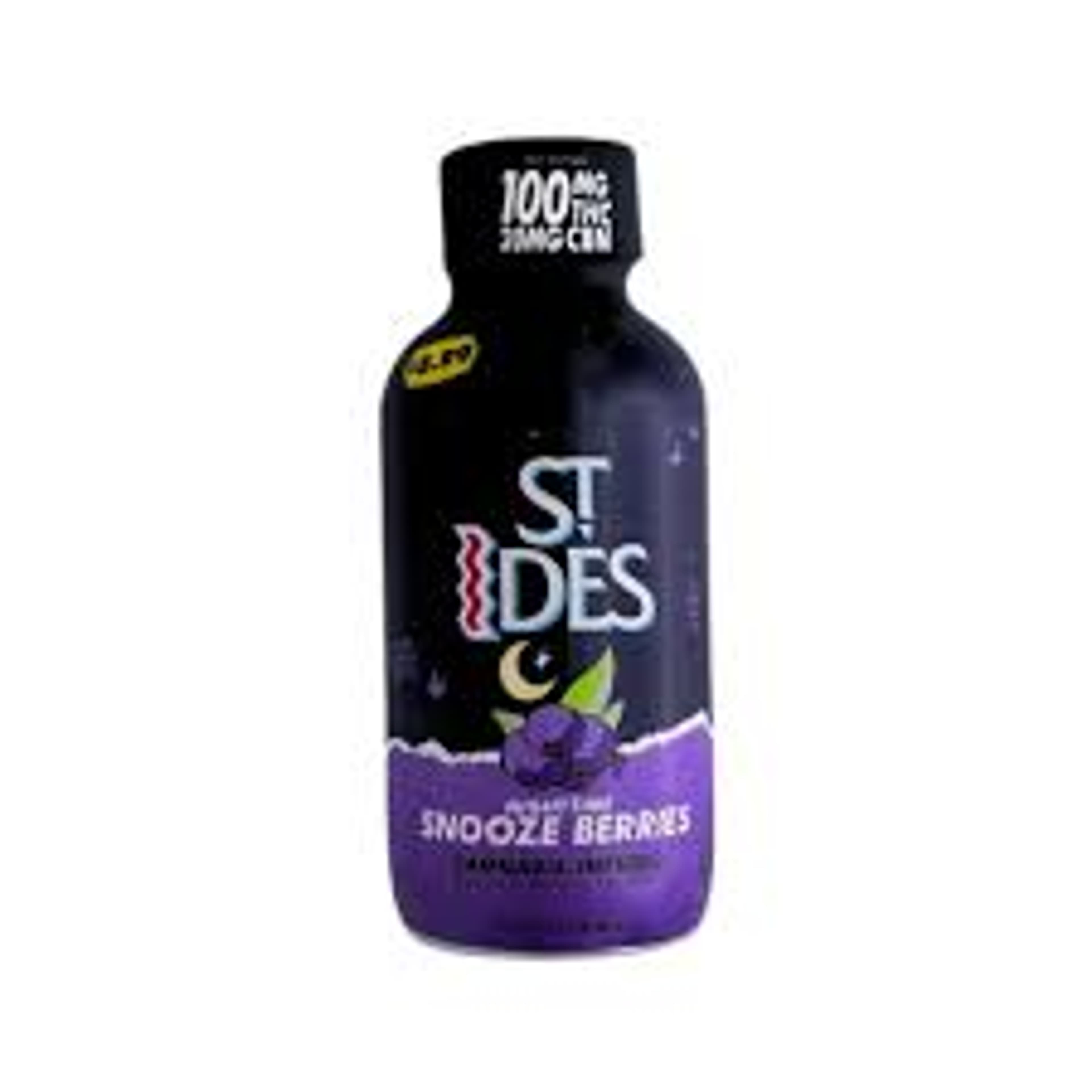 4oz Shot Snooze Berries 100mg - St. Ides - - $7 - Drinks