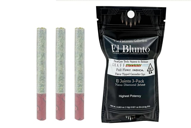 Graff Strawberry Freeze | .6g x 3 Infused Pre roll pack