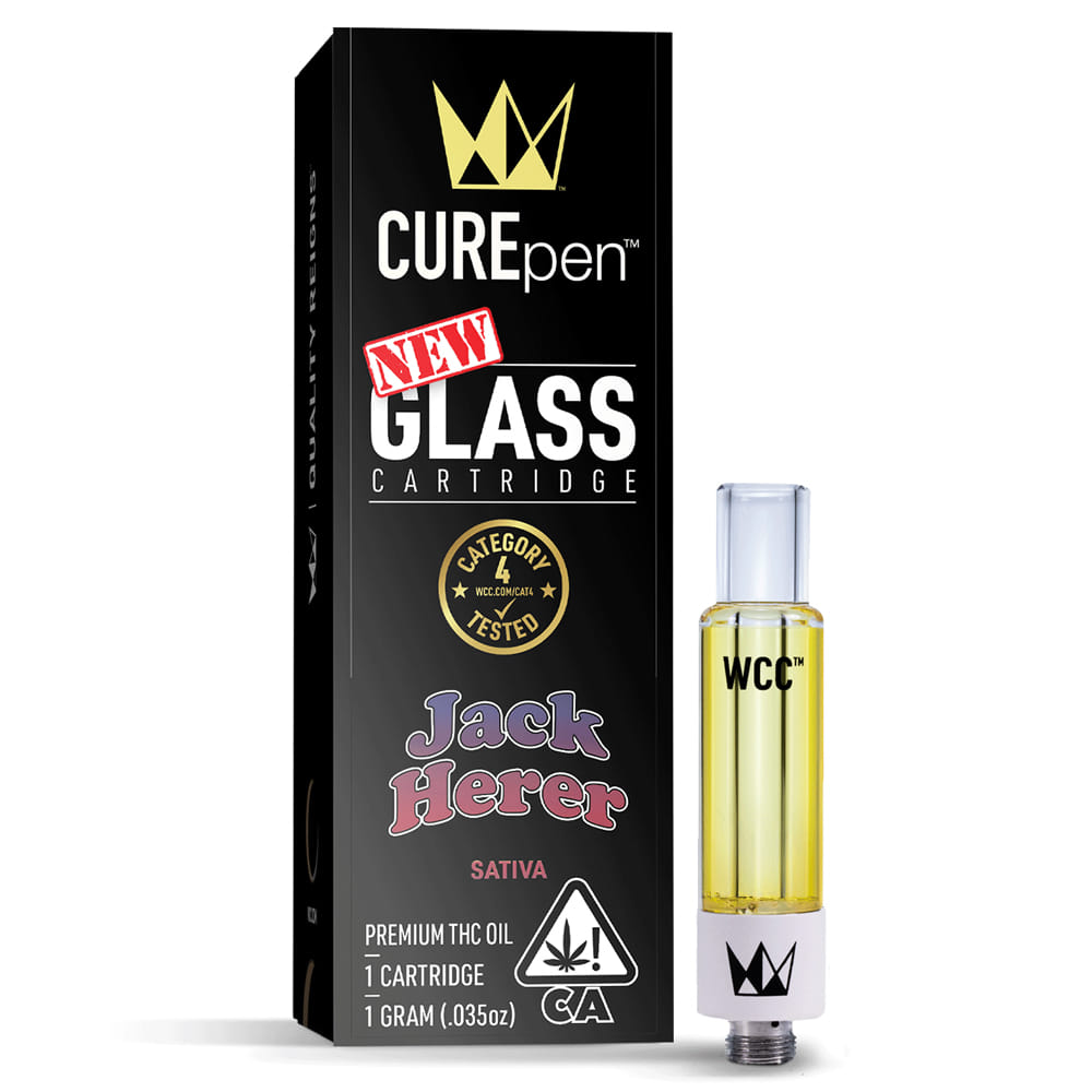 Jack Herer (S) 1g Cure Pen - West Coast Cure - Jack Herer (S) - $19 - Vape Cartridge