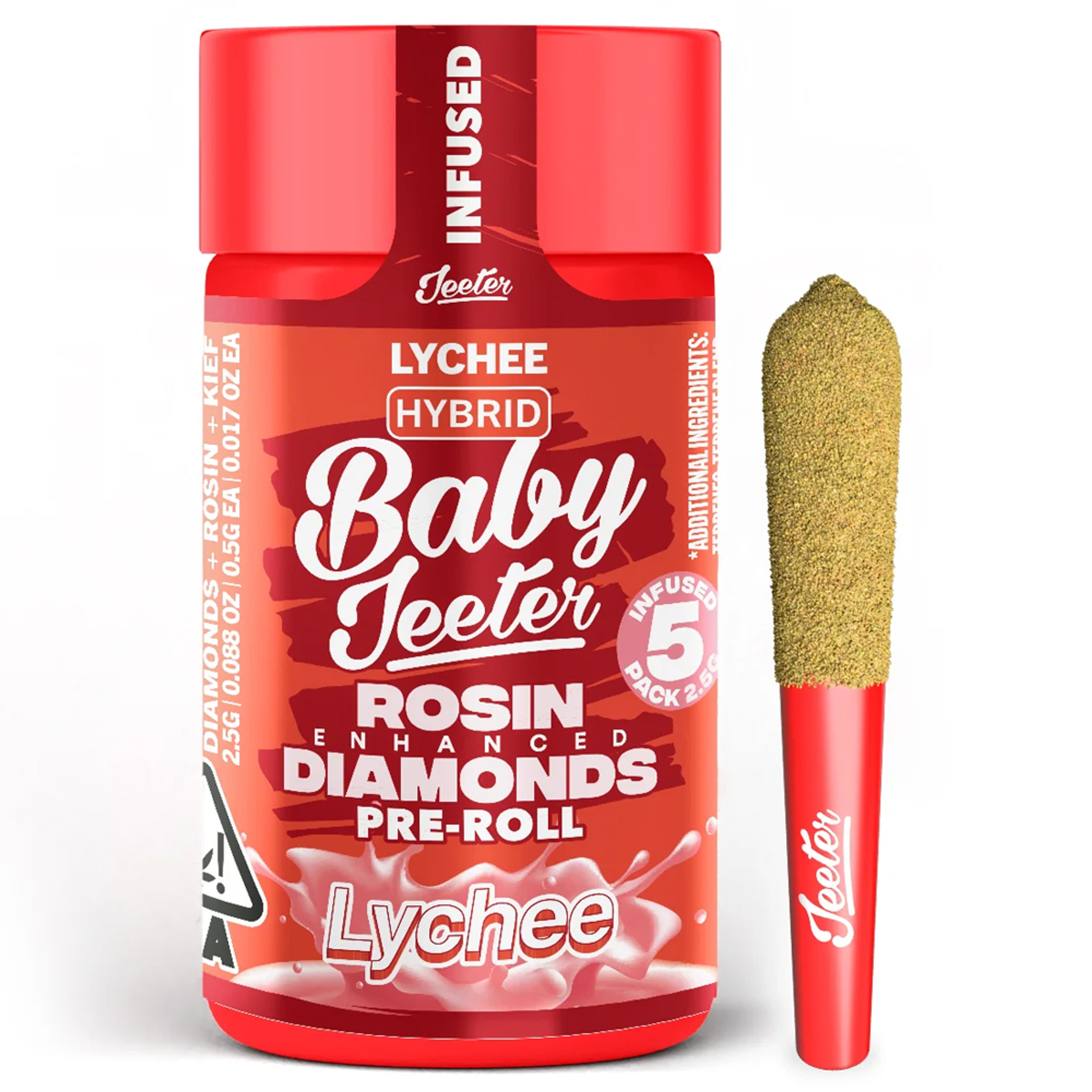 Lychee (H) Baby Infused 5pk *B2G1 EVERYDAY* - Jeeter - Lychee (H) - $31.49 - Pre-Rolls