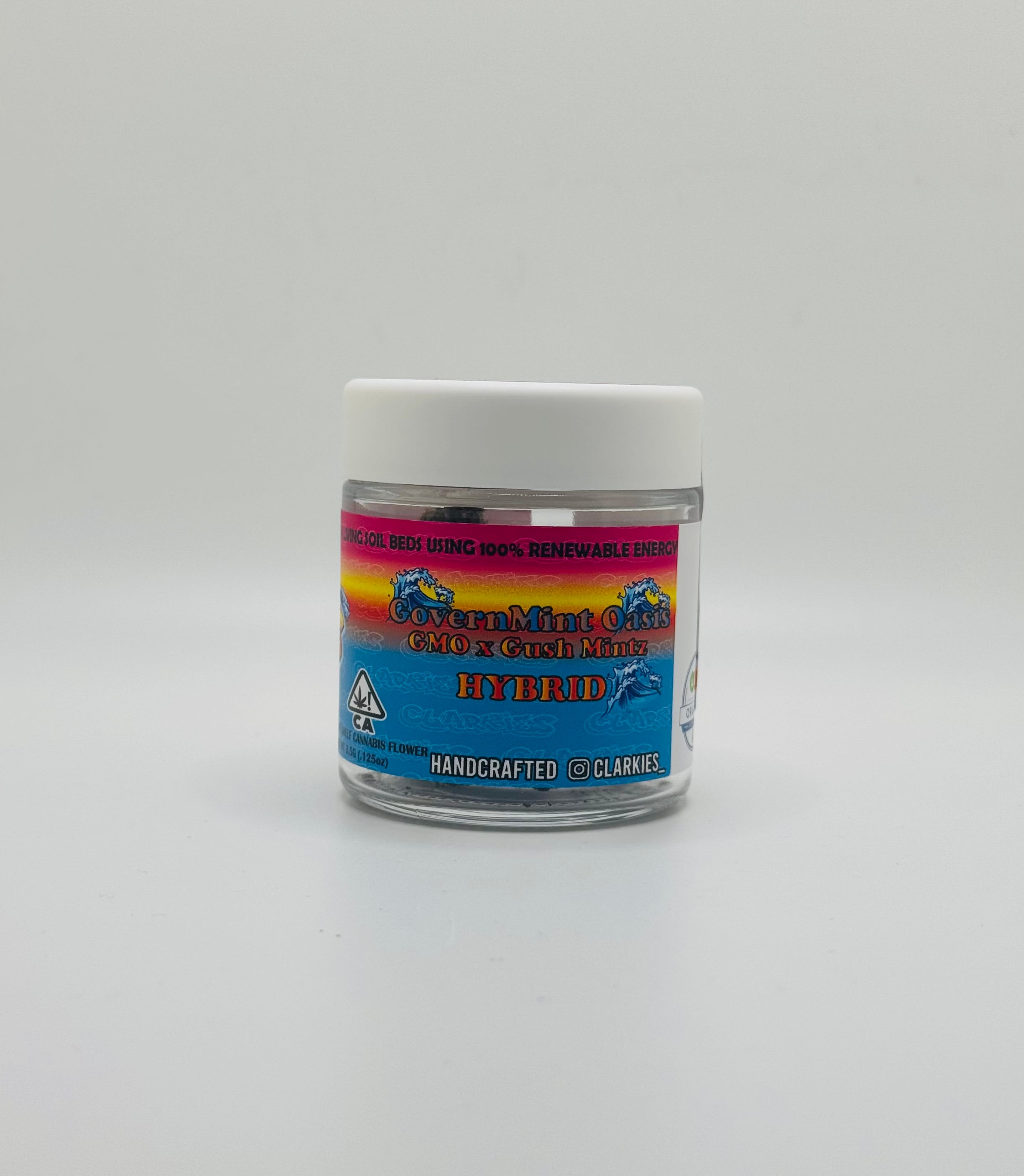 Governmint Oasis 3.5g - Clarkies - Eighth Hybrid - $52 - Flower/Infused Flower (3.5 Grams)