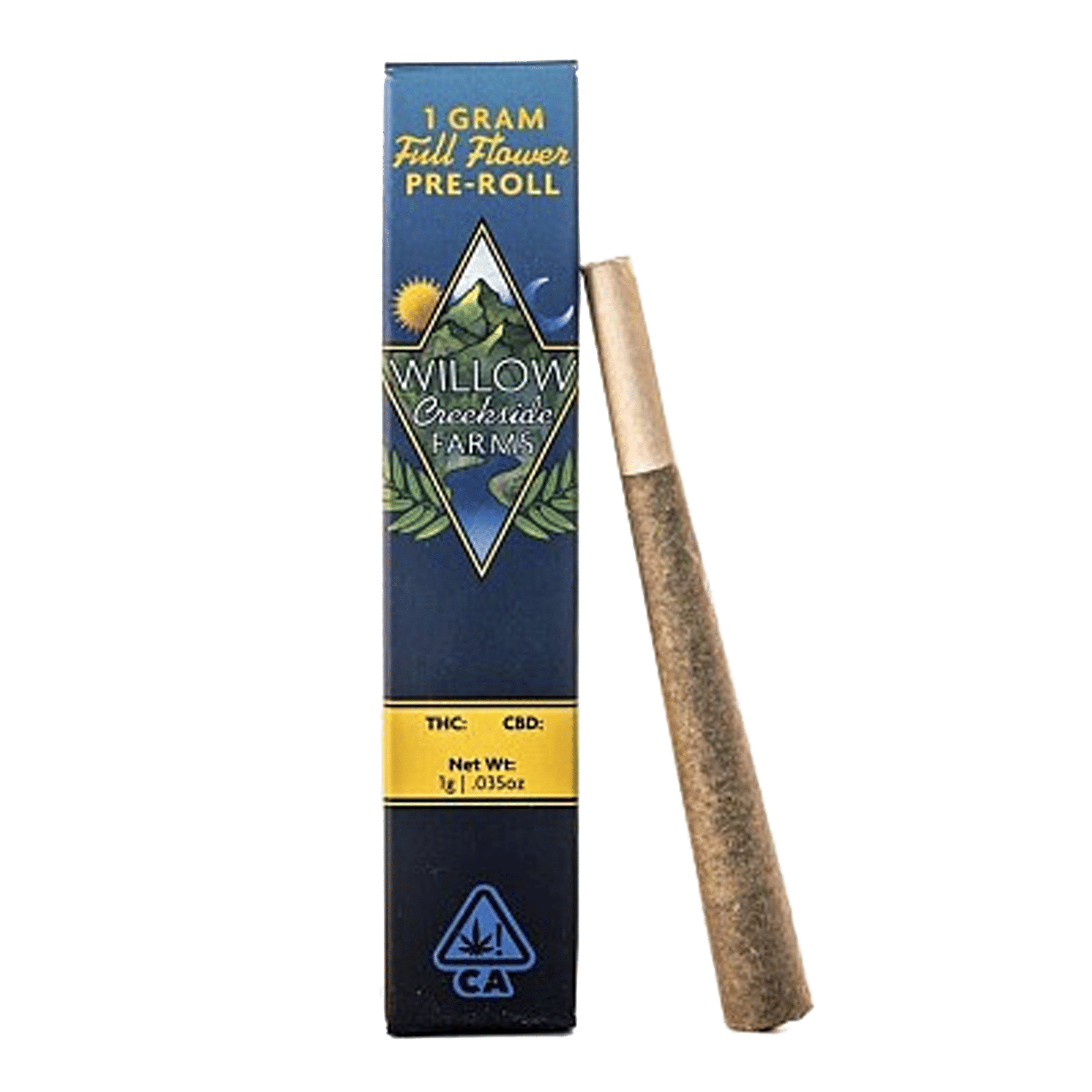 NF1 - Pre-Roll - Willow Creekside Farms - 1g (Single) - $8.99 - Non-Infused Pre-Rolls