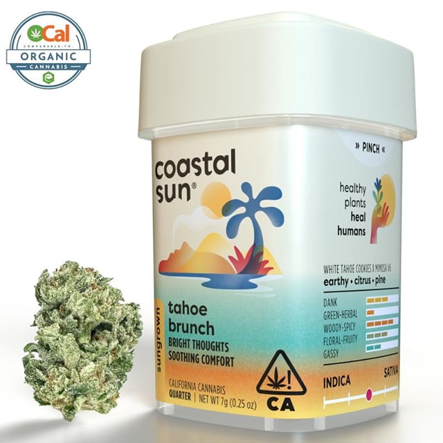 Coastal Sun Sungrown Flowers - Tahoe Brunch (7g Hybrid) *NEXTDAY DELIVERY ONLY*