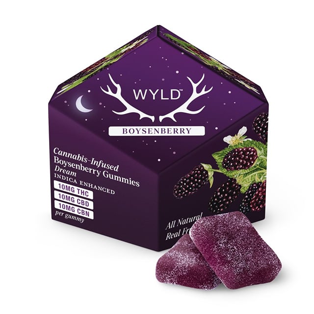 BOYSENBERRY GUMMIES | 1:1:1 CBD:CBN:THC | WYLD