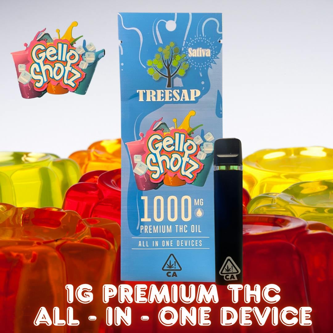 Treesap AIO | 1g - Gello Shotz - Sativa - Treesap -  - $16.77 - All-In-Ones