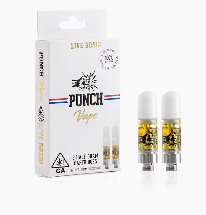 Punch Extracts - Live Rosin Benzina (2 Half Gram Carts) - Punch Extracts - Punch Extracts - Live Rosin Benzina (2 Half Gram Carts) - $65 - 1g Vape Carts & Pods