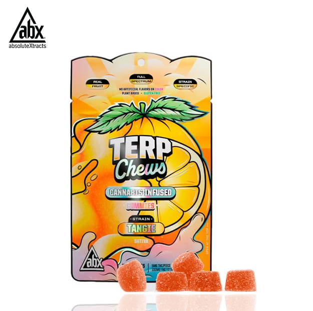 ABX - Tangie - Terp Chews Gummies - 100mg - ABX -  - $11.99 - Edibles