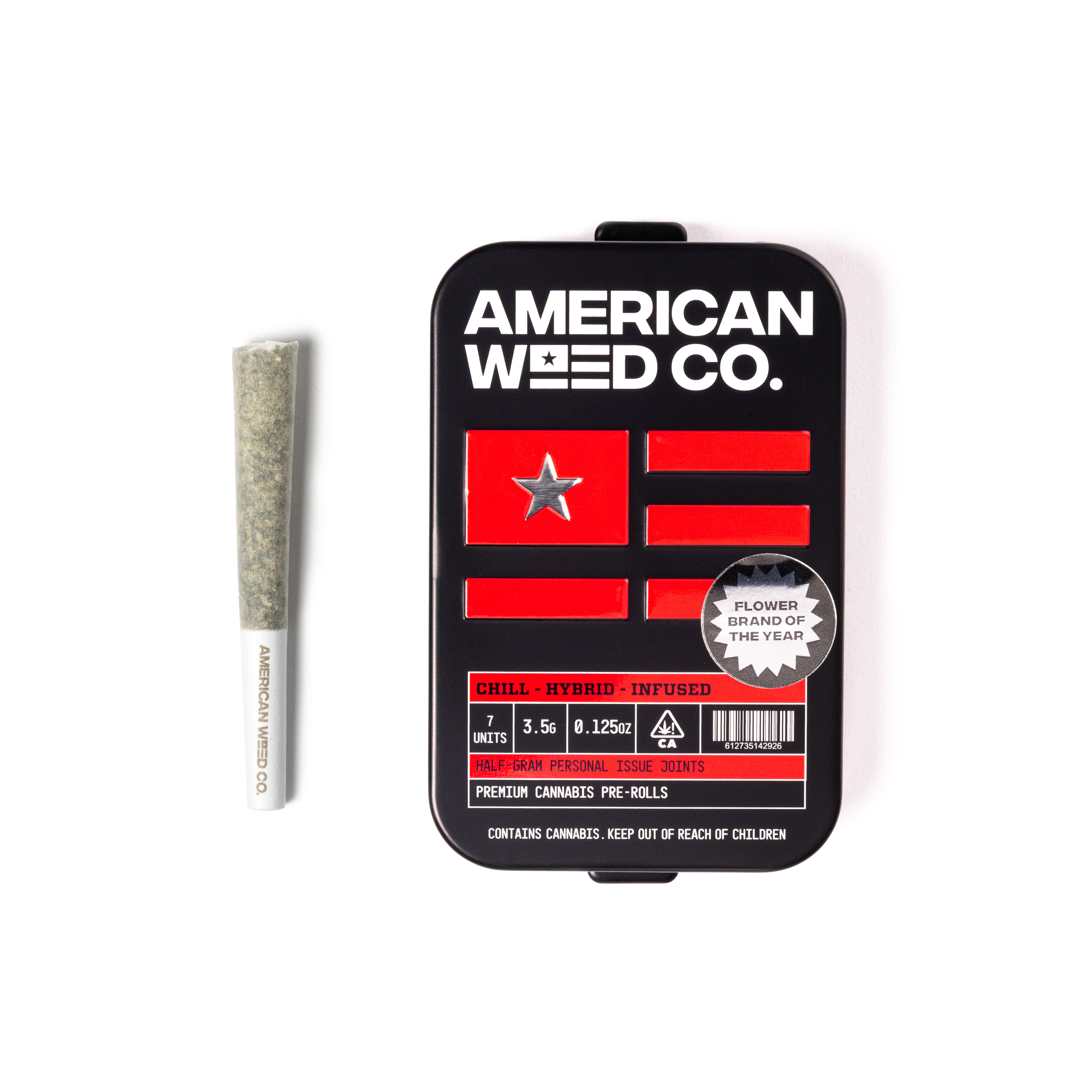 Apples & Bananas Infused 7 Pack Pre-Rolls - American Weed Co. - 7 Pack - $28 - Pre-Rolls
