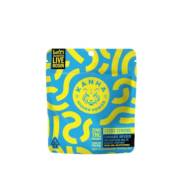 Blueberry Lemon NANO  | Solventless Rosin Belts - Kanha -  - $25 - Edibles