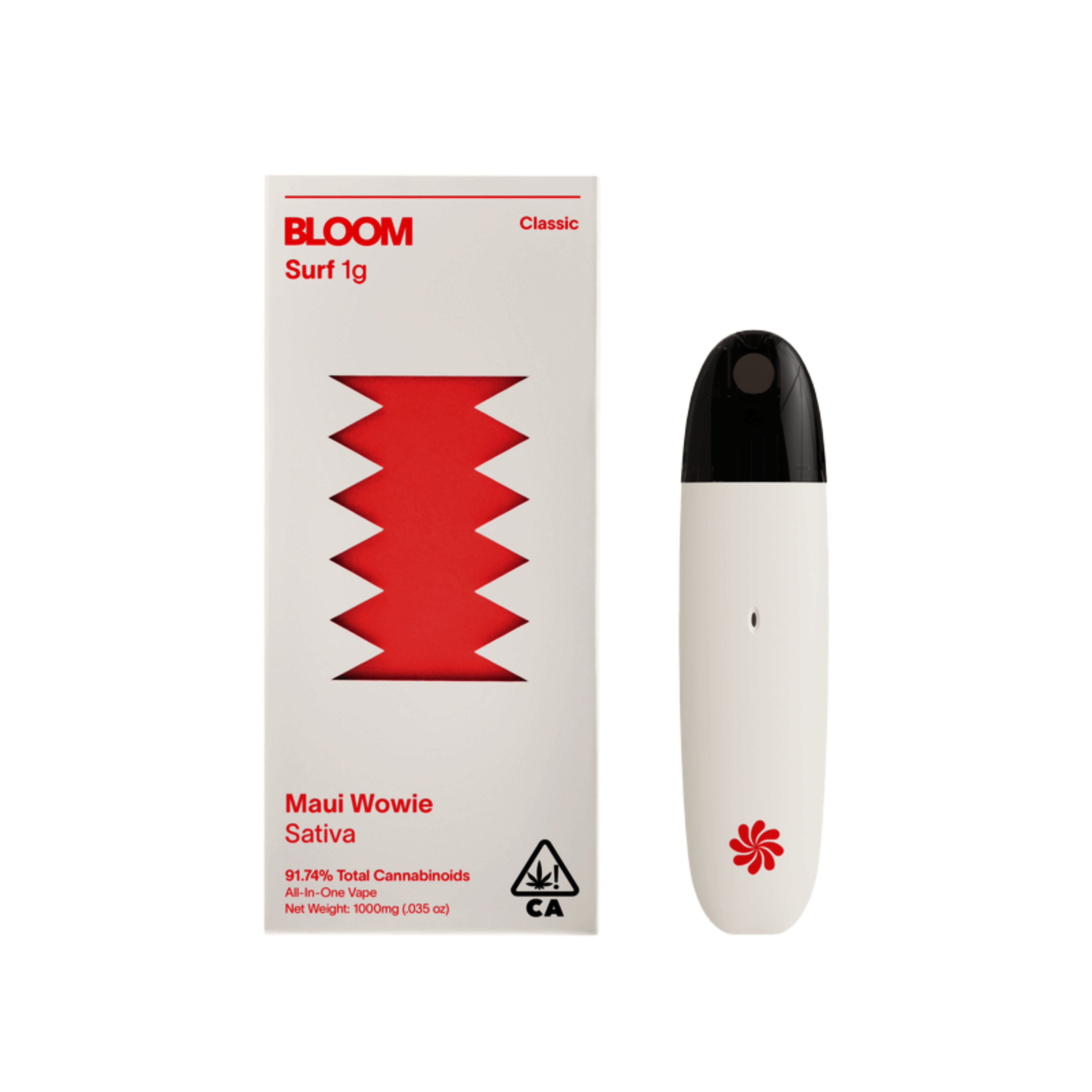 Classic Surf | Maui Wowie (S) All in One Vape - 1g - Bloom -  - $35 - Disposables