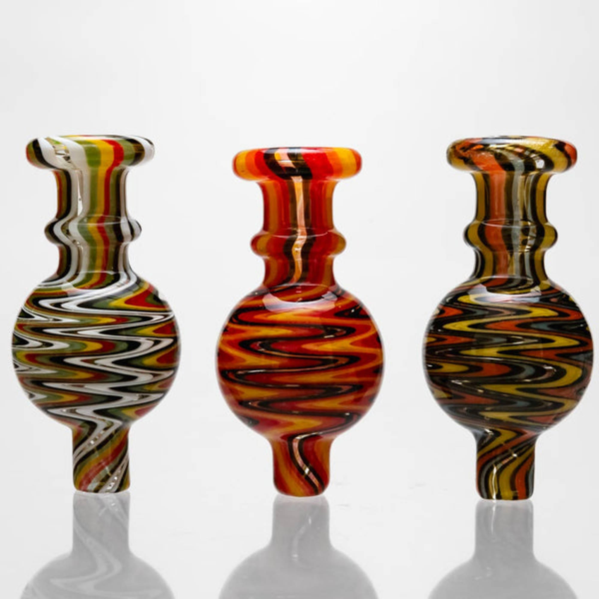 Slyme Stripe Bubble | Carb Cap - Biohazard -  - $20 - Accessories