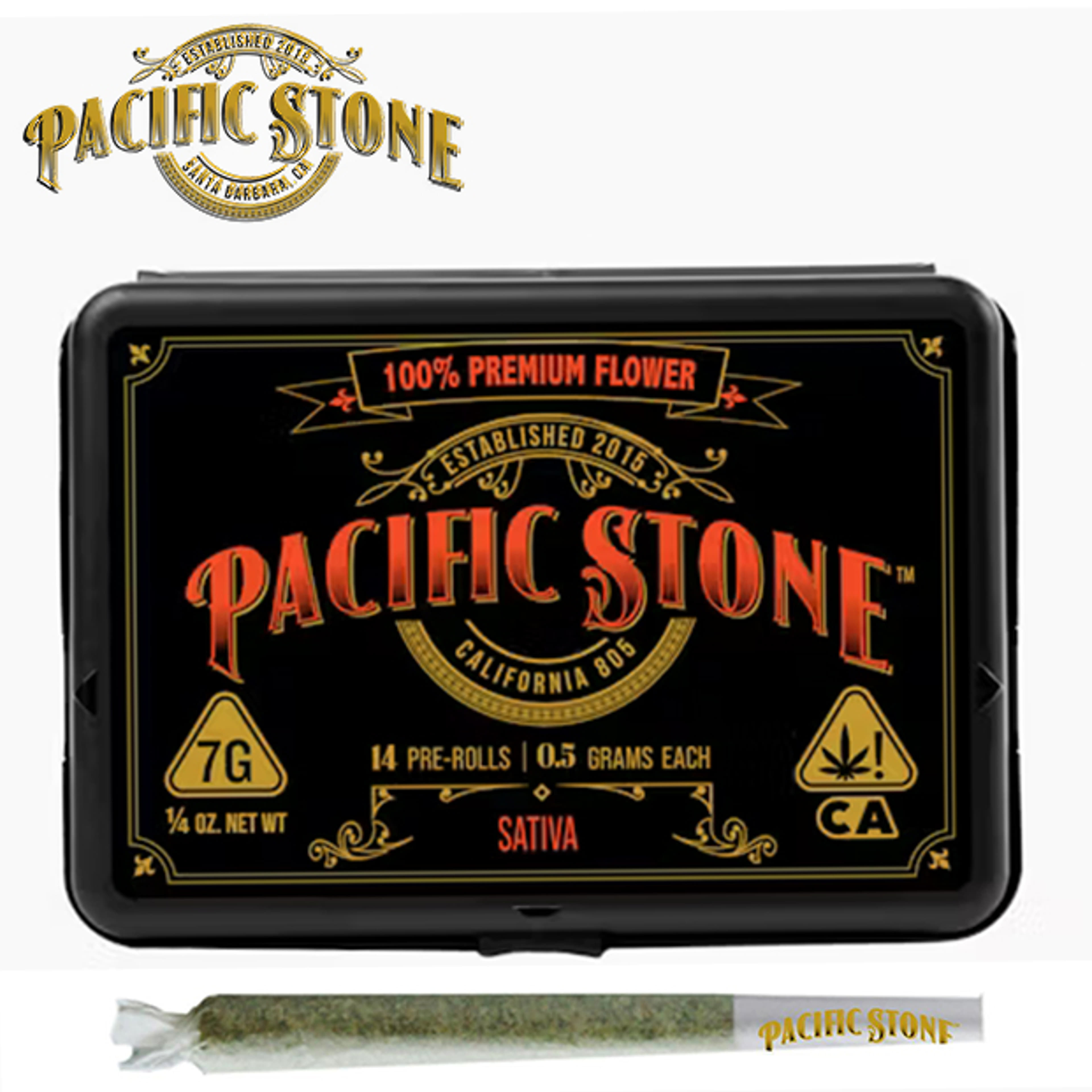 Pacific Stone - Blue Dream Pre-Rolls (14 Joints) - 7 grams - Pacific Stone - 7g - $39.99 - Pre-Rolls