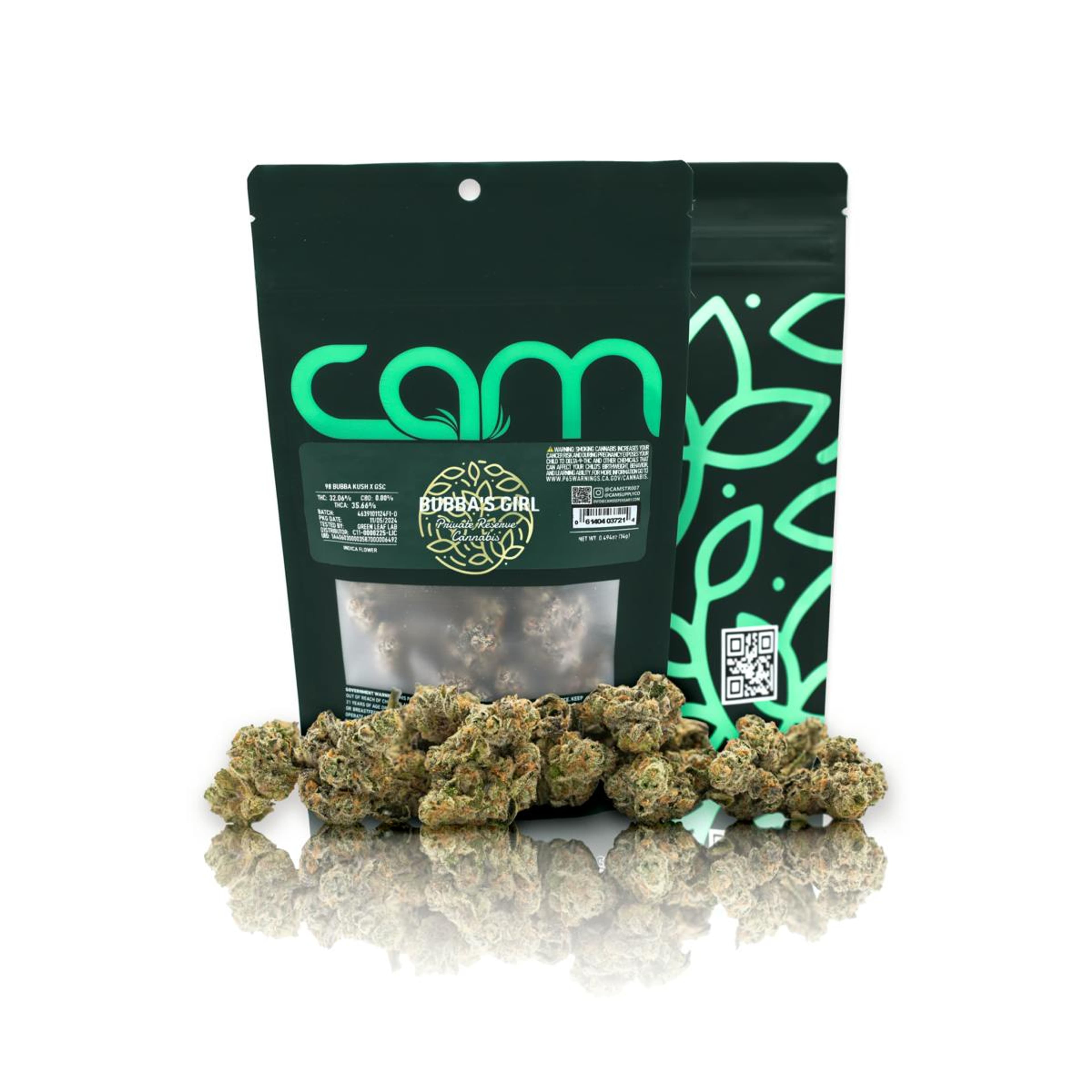Bubba's Girl (14g) - CAM - - $112.50 - Flowers