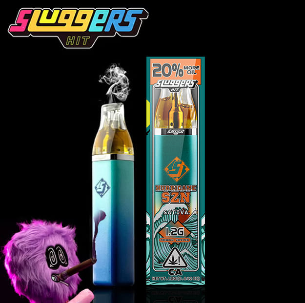 Sluggers AIO - Hurricane SZN - Live Resin Infused (All-In-One) - 1.2g - Sluggers - 1.2g - $32.99 - Disposable Vape Pens (All In One)