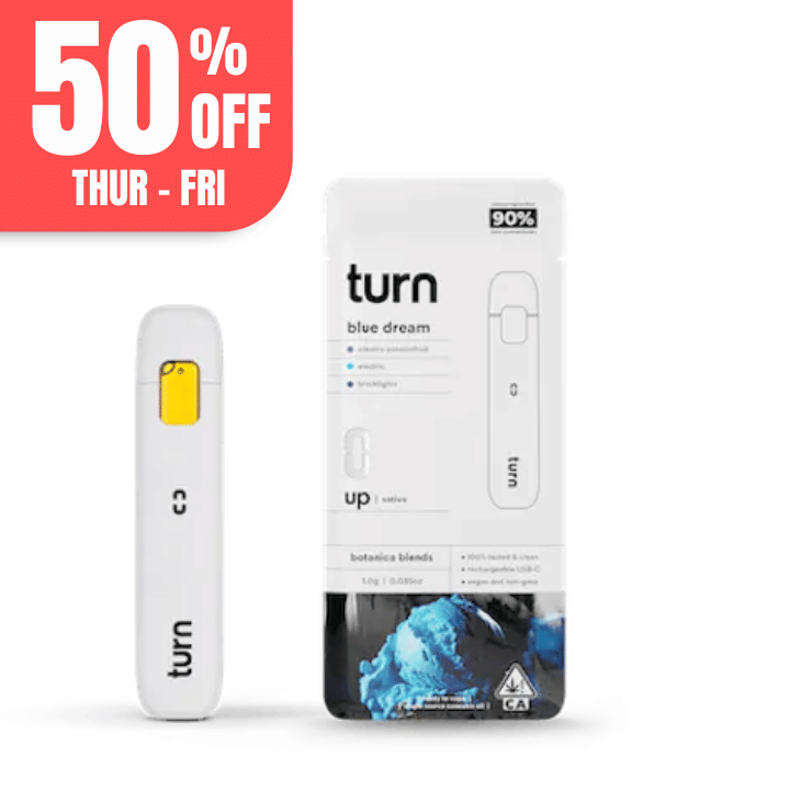 Turn Up Botanica Blends  AIO | 1g - Blue Dream- Sativa - Turn -  - $27 - All-In-Ones