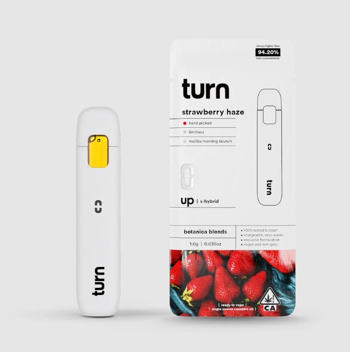 turn: Strawberry Haze Botanical Blend