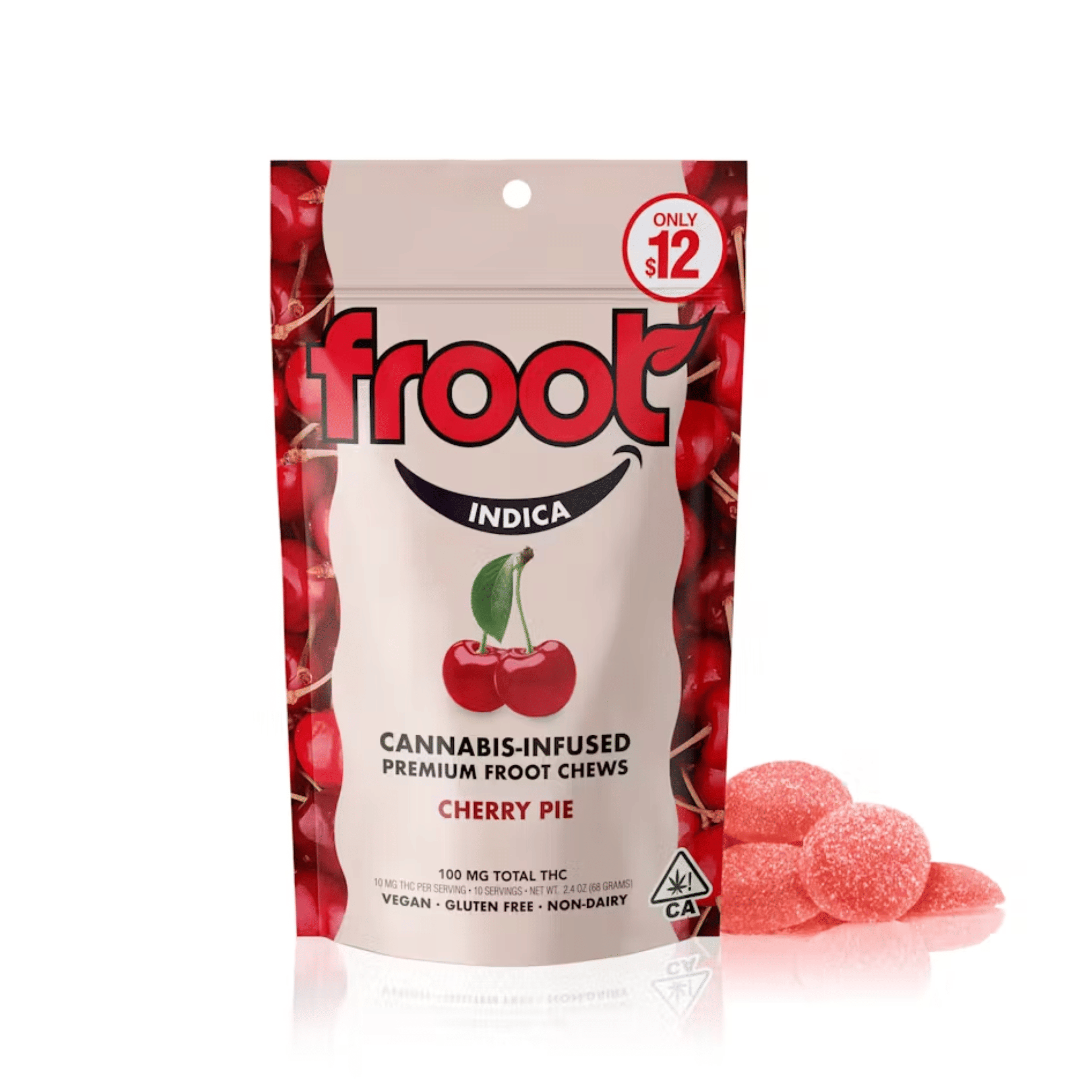Cherry Pie Gummies - 100mg - Froot - - $12 - Edibles
