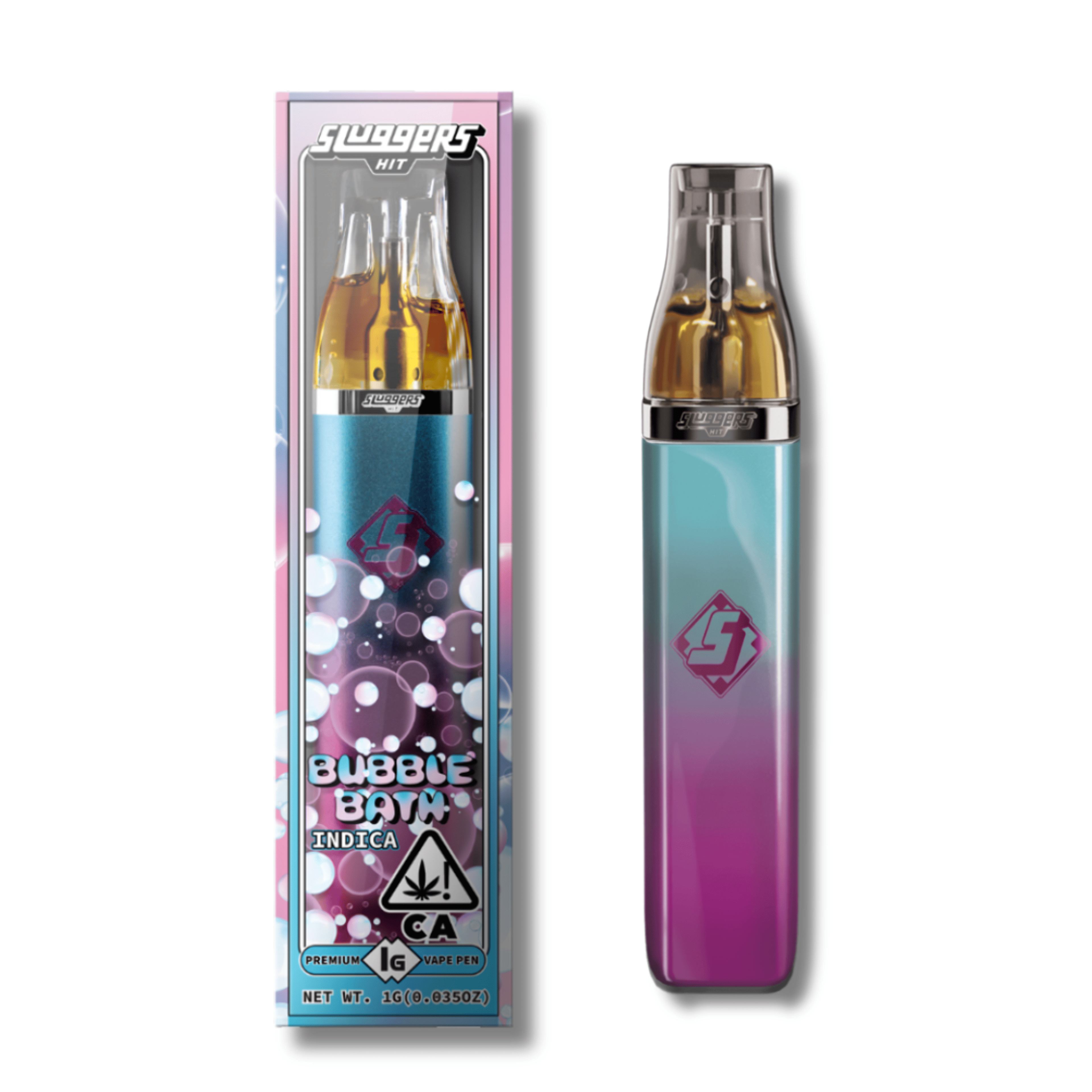 Bubble Bath Live Resin Diamonds AIO 1.2g - Sluggers Hit - - $32.74 - Vapes