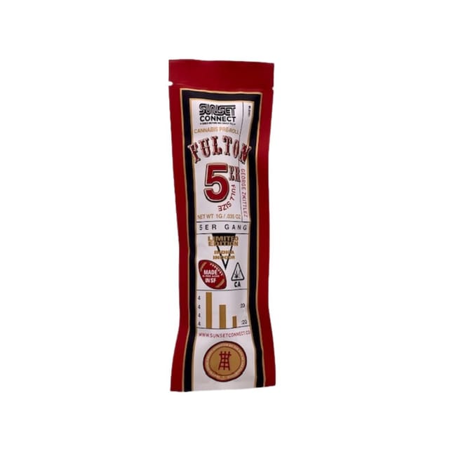Sunset Connect (Fulton 5'er) - George Zkittlez - Pre-Roll - 1g