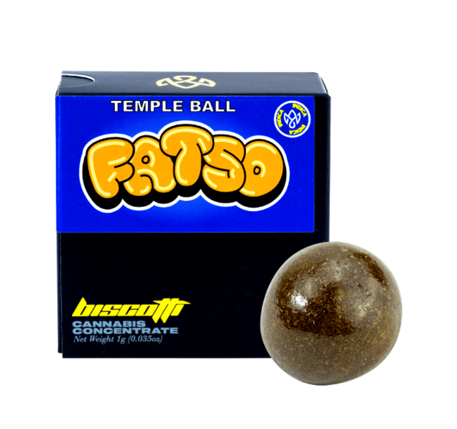 FATSO 1G TEMPLE BALL - BISCOTTI -  - $21.50 - Concentrates