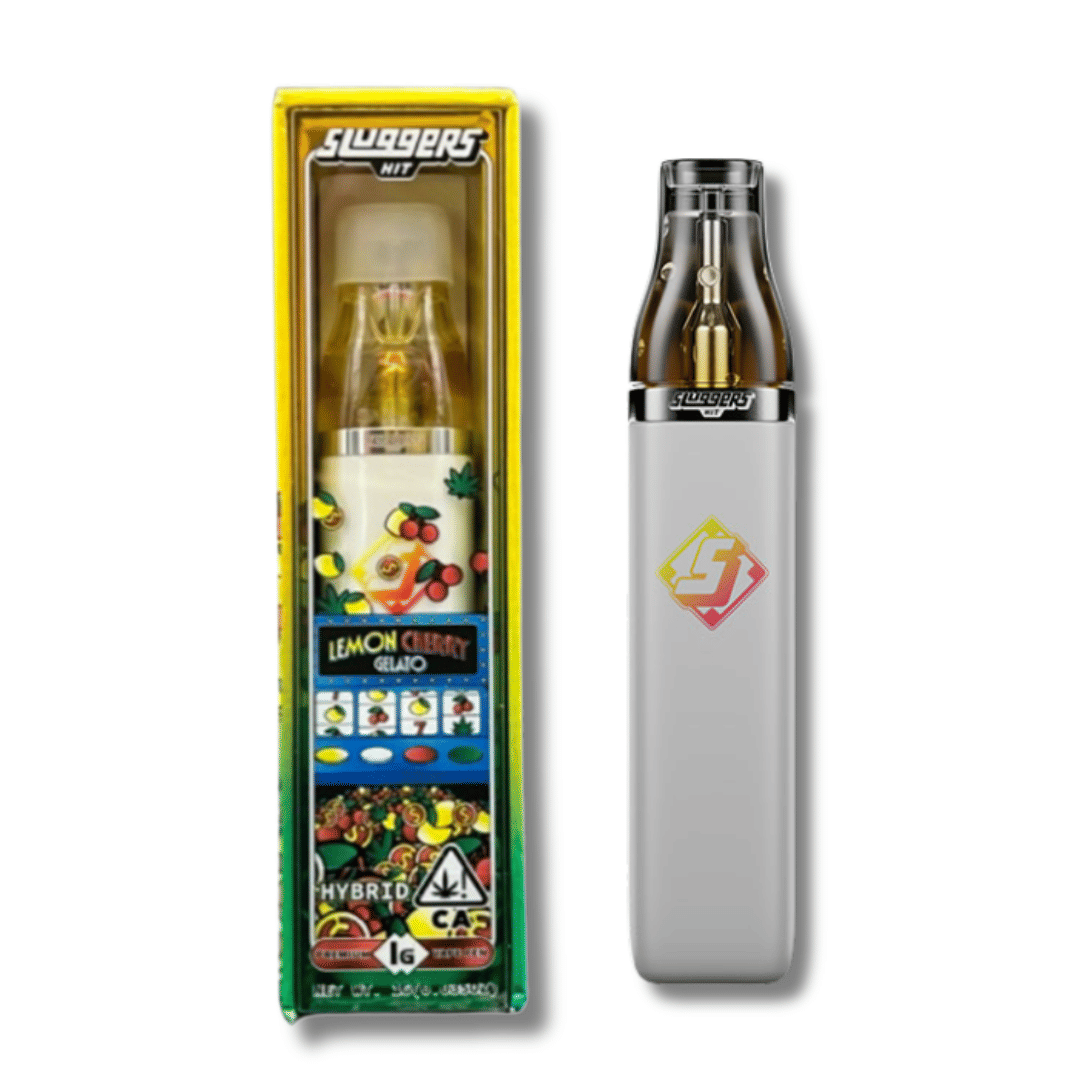 Lemon Cherry Gelato Live Resin Diamonds AIO 1.2g - Sluggers Hit -  - $32.74 - Vapes