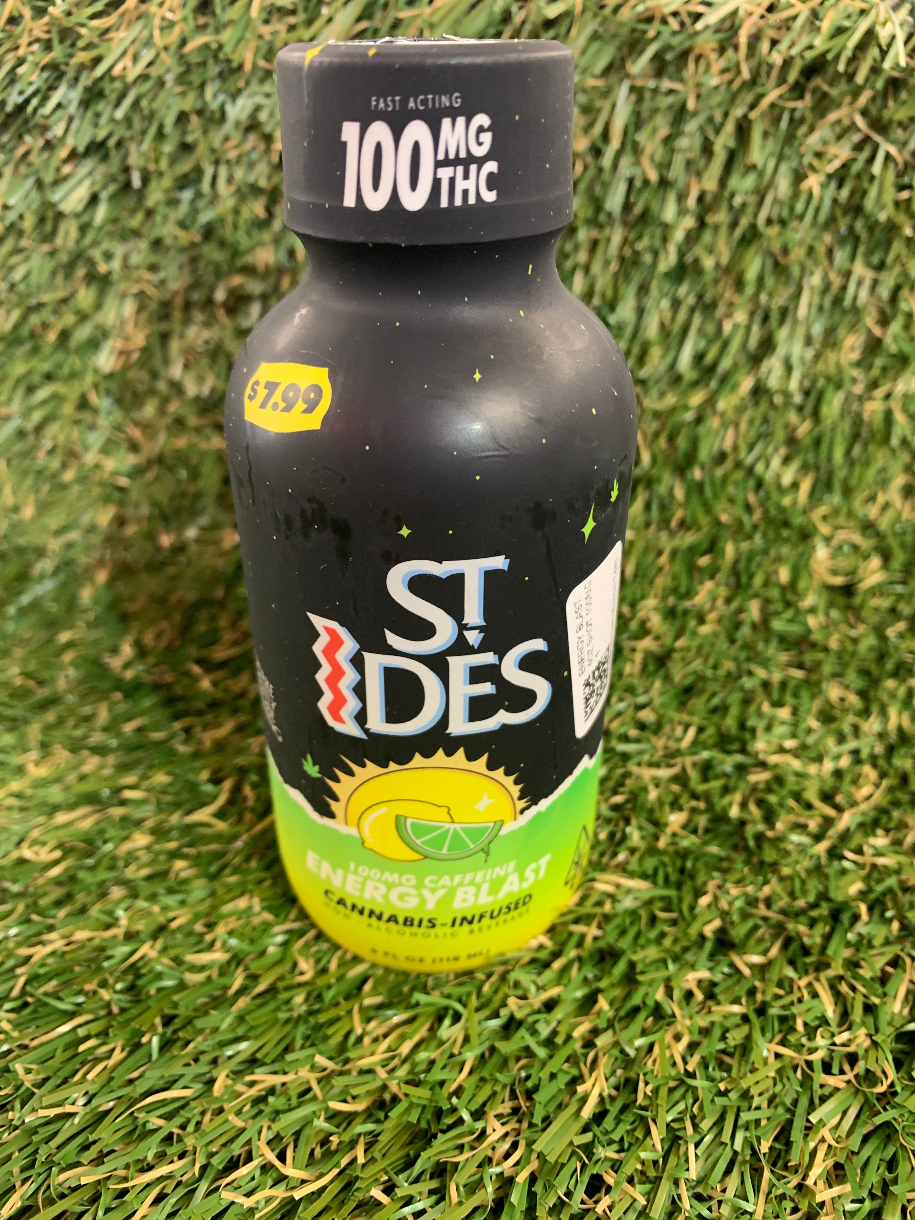 ENERGY BLAST 4OZ SHOT 100MG - ST IDES -  - $7.52 - Edible (volume - each)