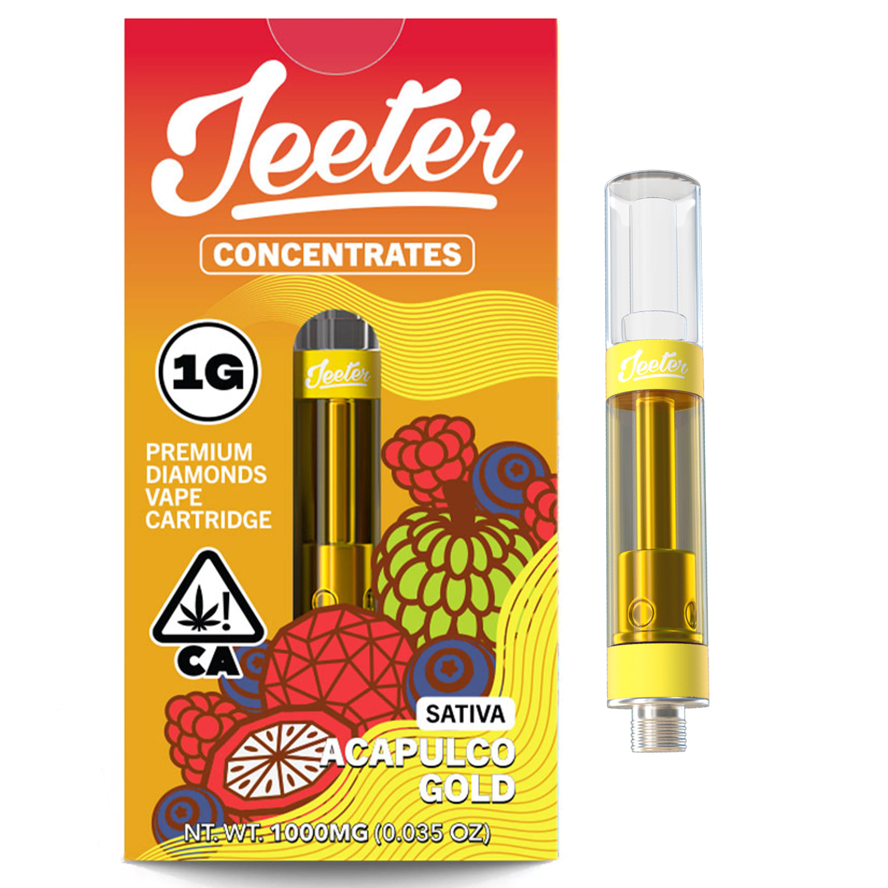 Acapulco Gold (S) 1g Juice - Jeeter - Jeeter - Acapulco Gold - $28 - Vape Cartridge