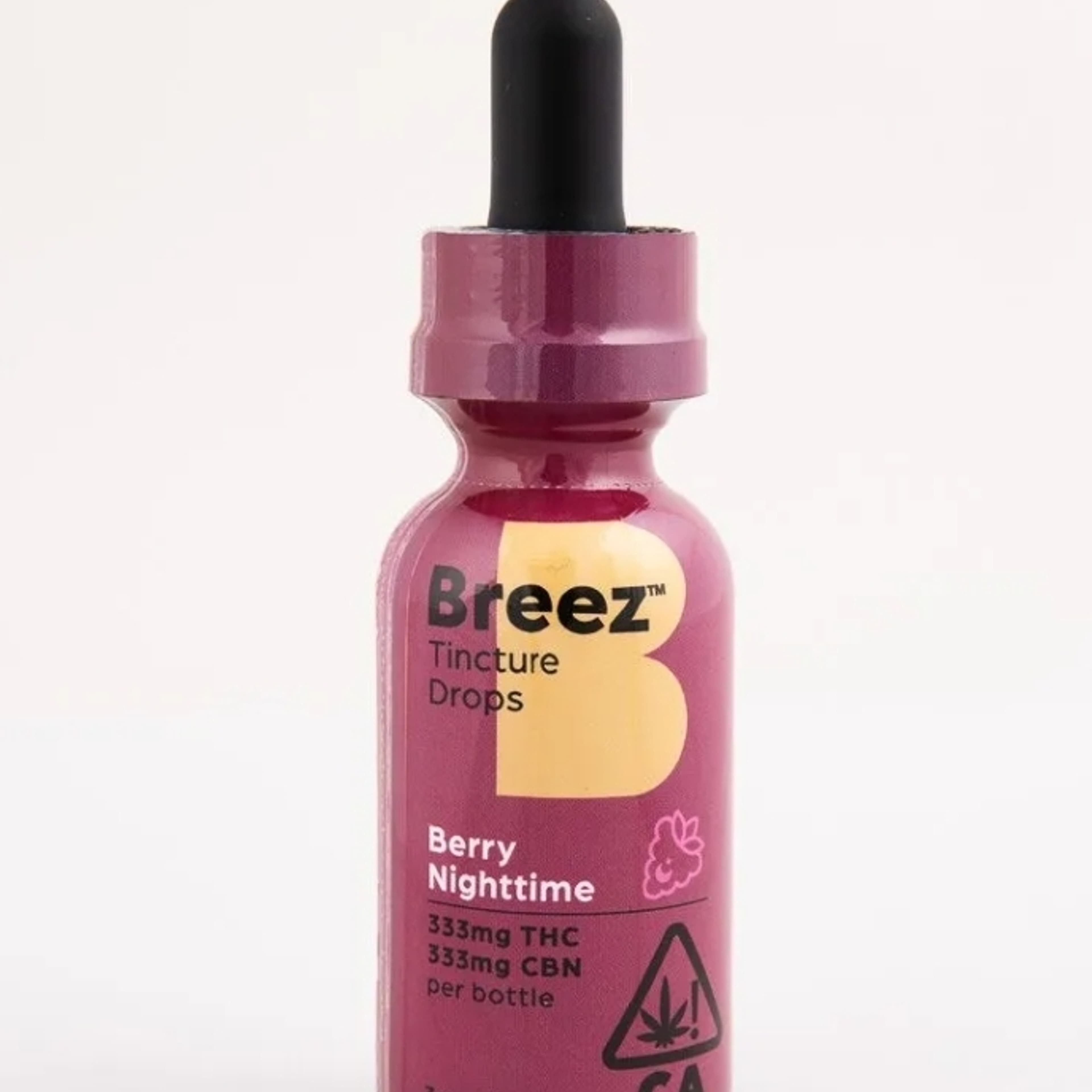 Berry Nighttime Tincture Drops Single Unit (333 MG THC + 333 MG CBN) - - $74.99 - Tincture