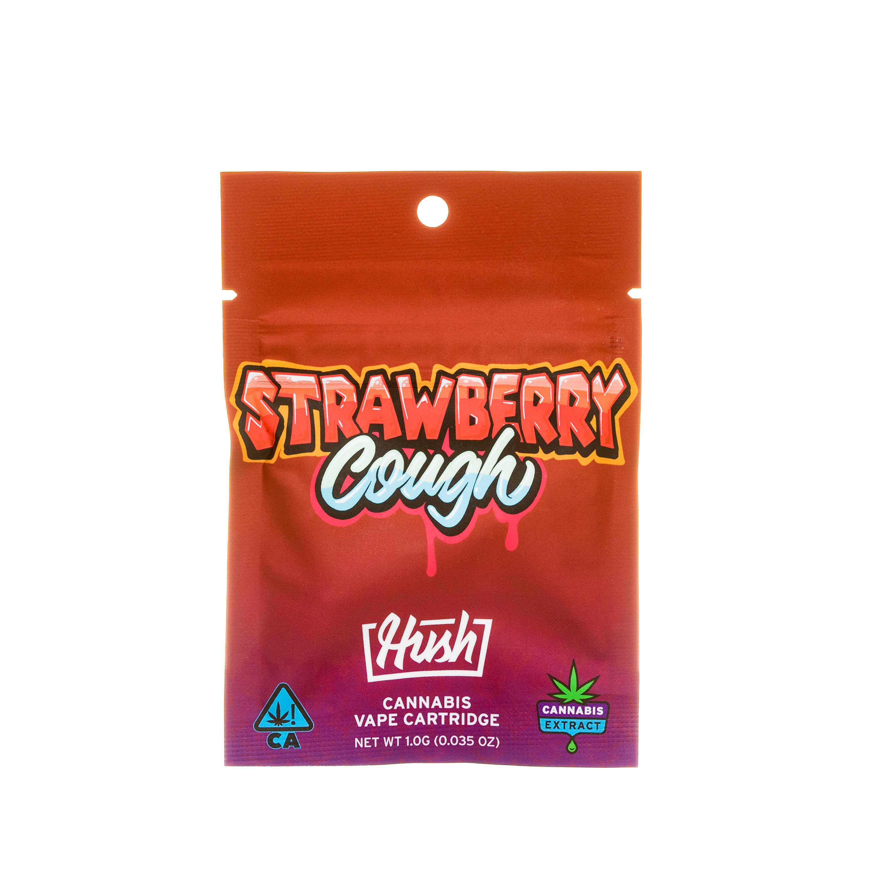 STRAWBERRY COUGH AIO - HUSH -  - $21.75 - Vape