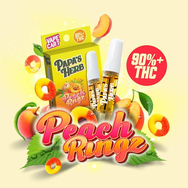 Peach Ringz | 1g Cartridge