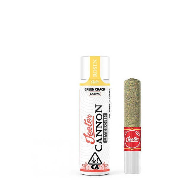 Green Crack | 1.3g Live Rosin Cannon Pre-Roll