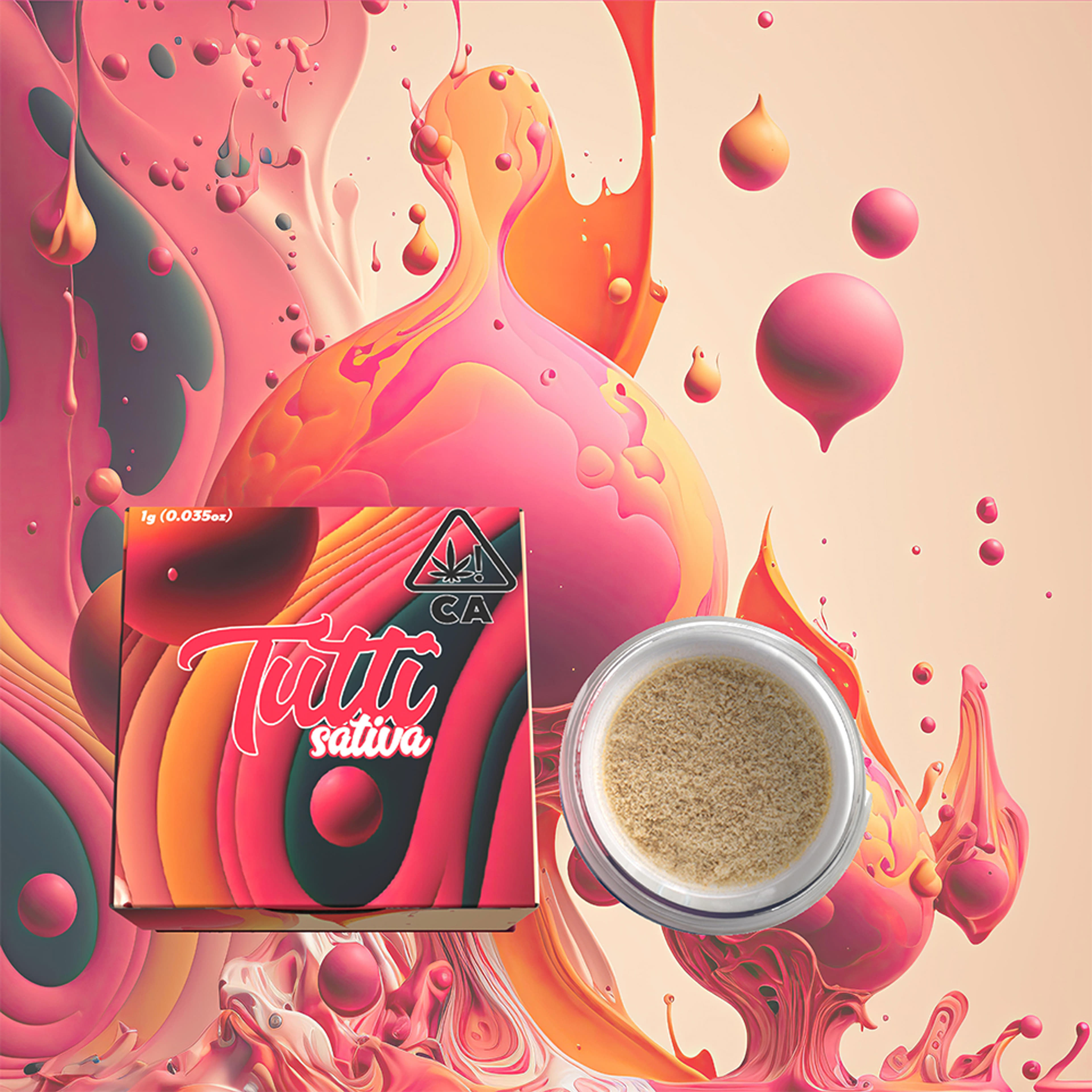 NECTARINE JELLY 1G HASH - TUTTI - - $15 - Concentrates