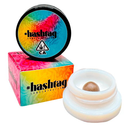 #Hashtag: Blackberry Kush - Full Melt Temple Ball Hash 2.0 - 1g - #hashtag -  - $27 - Concentrates