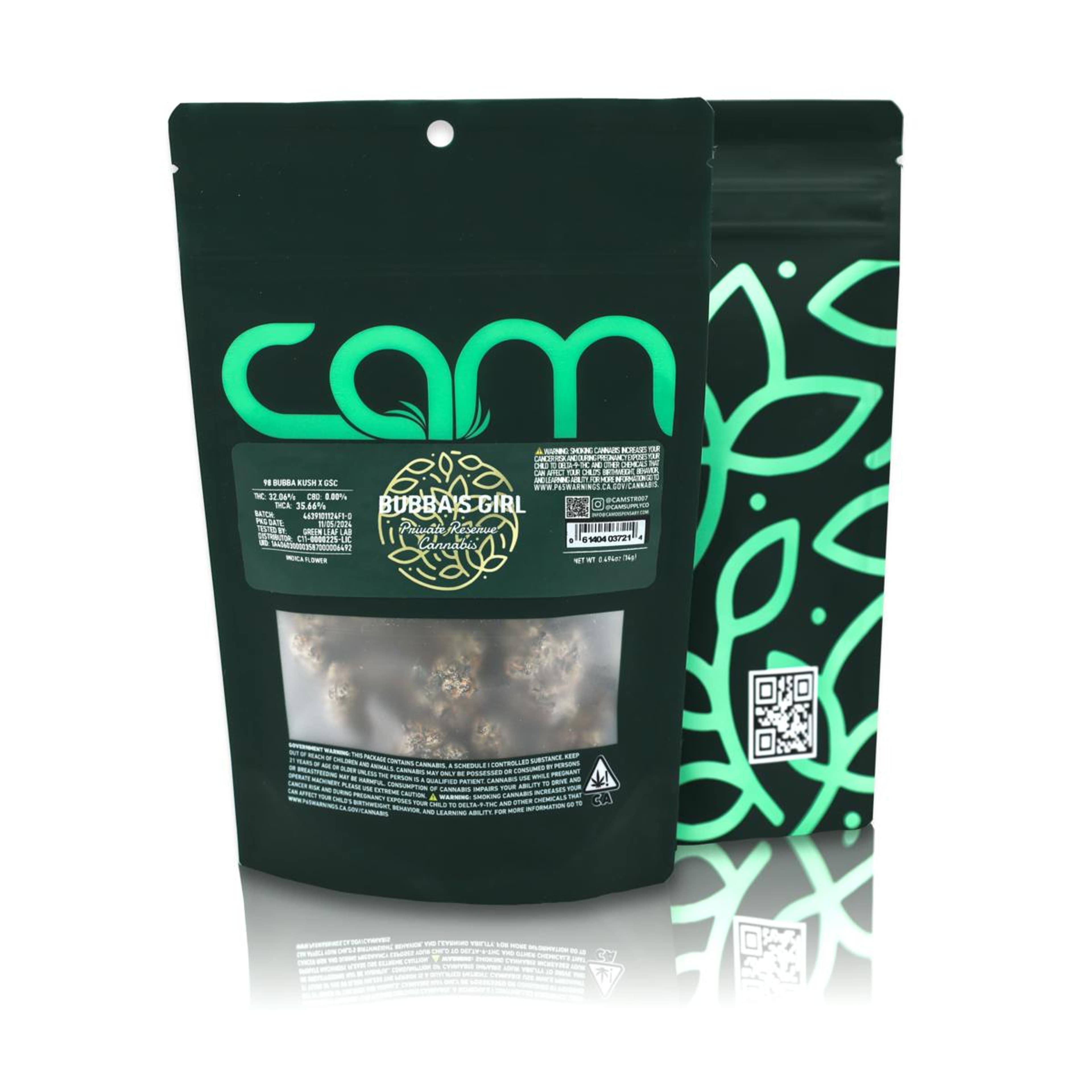 Bubba's Girl (14g) - CAM - - $112.50 - Flowers