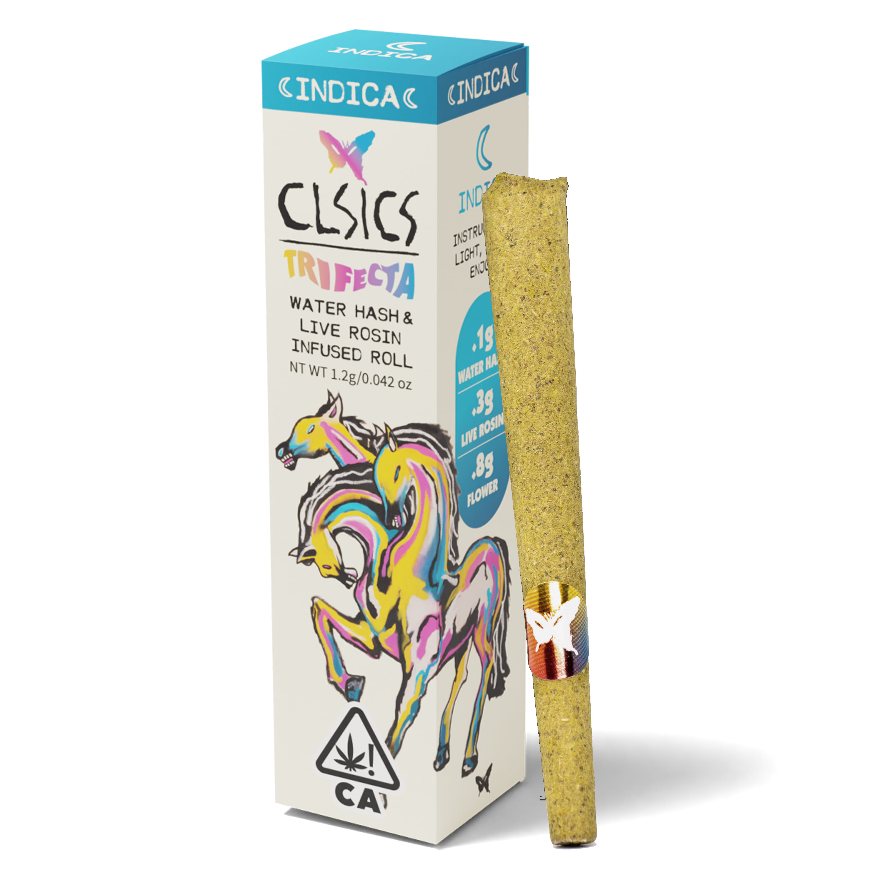 Deep Purple (I) Trifecta 1.2g Hash Preroll - CLSICS - Deep Purple (I) - $12.90 - Pre-Rolls