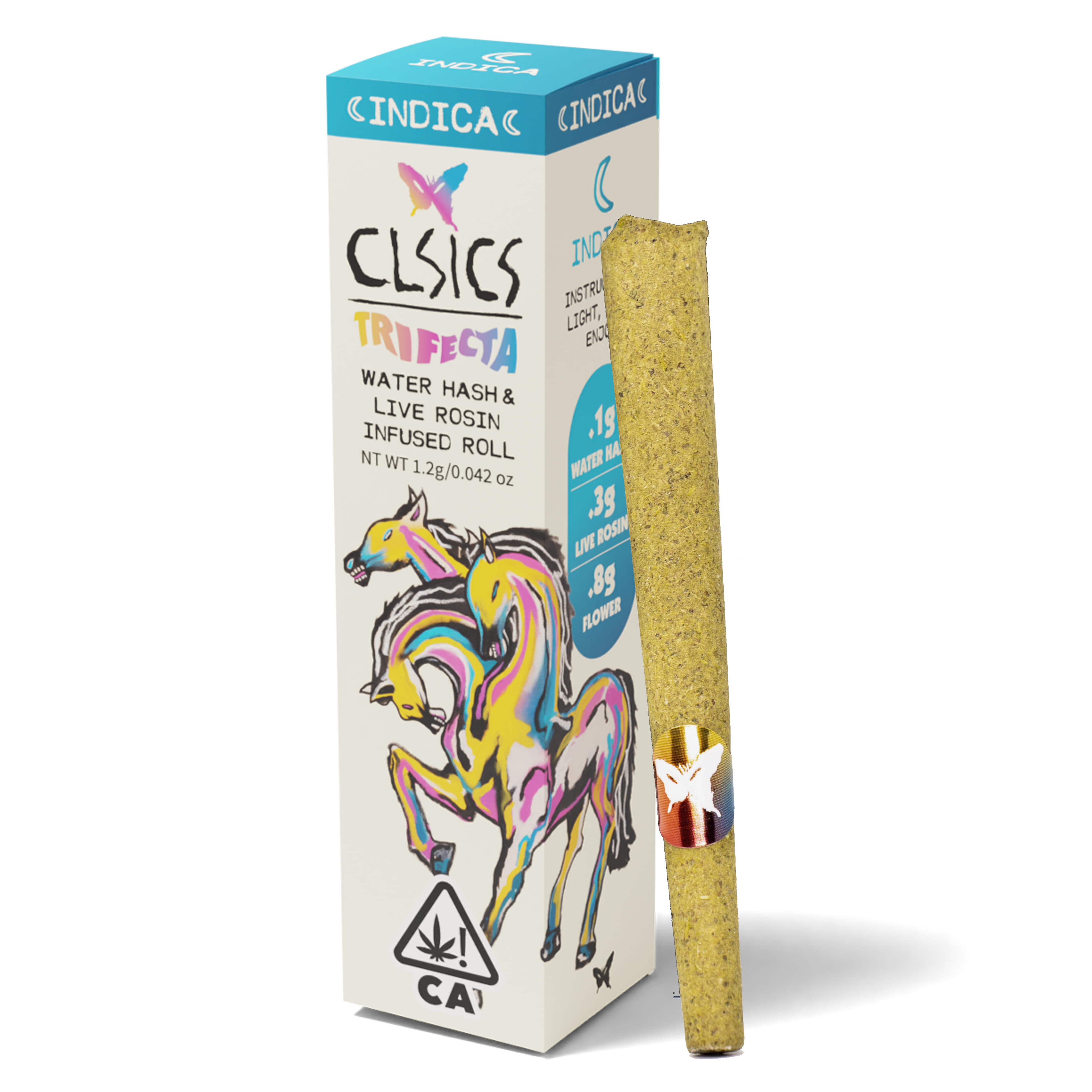 Deep Purple (I) Trifecta 1.2g Hash Preroll - CLSICS - Deep Purple (I) - $12.90 - Pre-Rolls