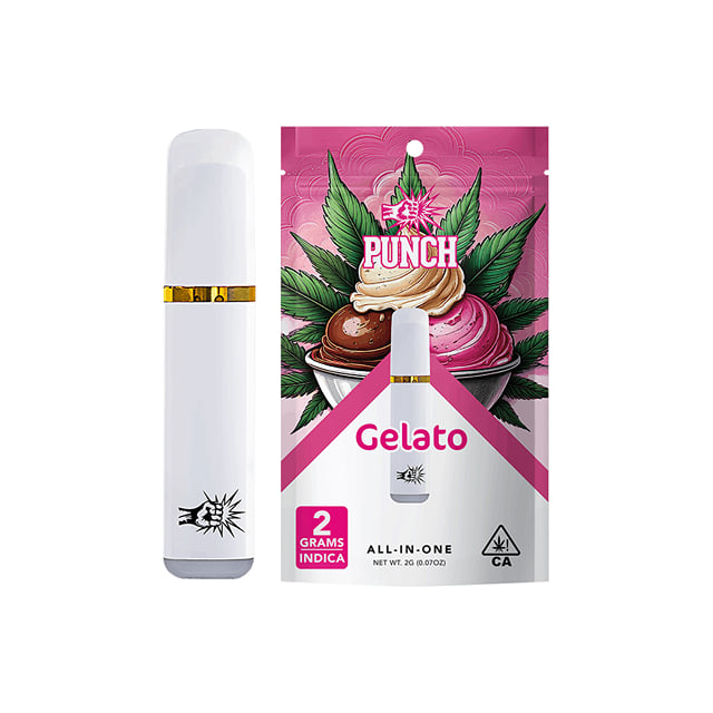 Punch Distillate All-In-One Vape - Gelato (2g Indica)