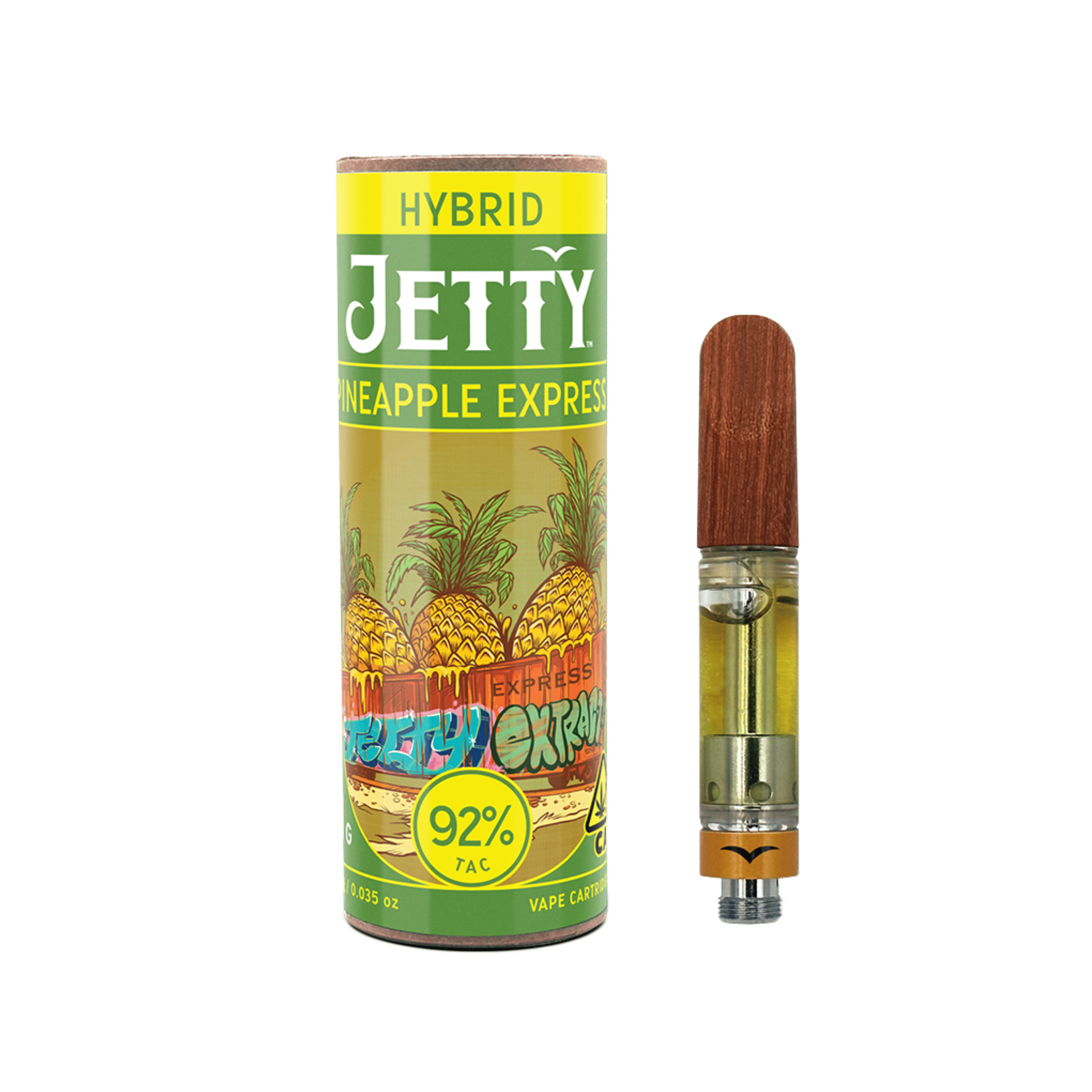 Pineapple Express High THC Cartridge - 1g - Jetty Extracts -  - $35 - Cartridges / Pods