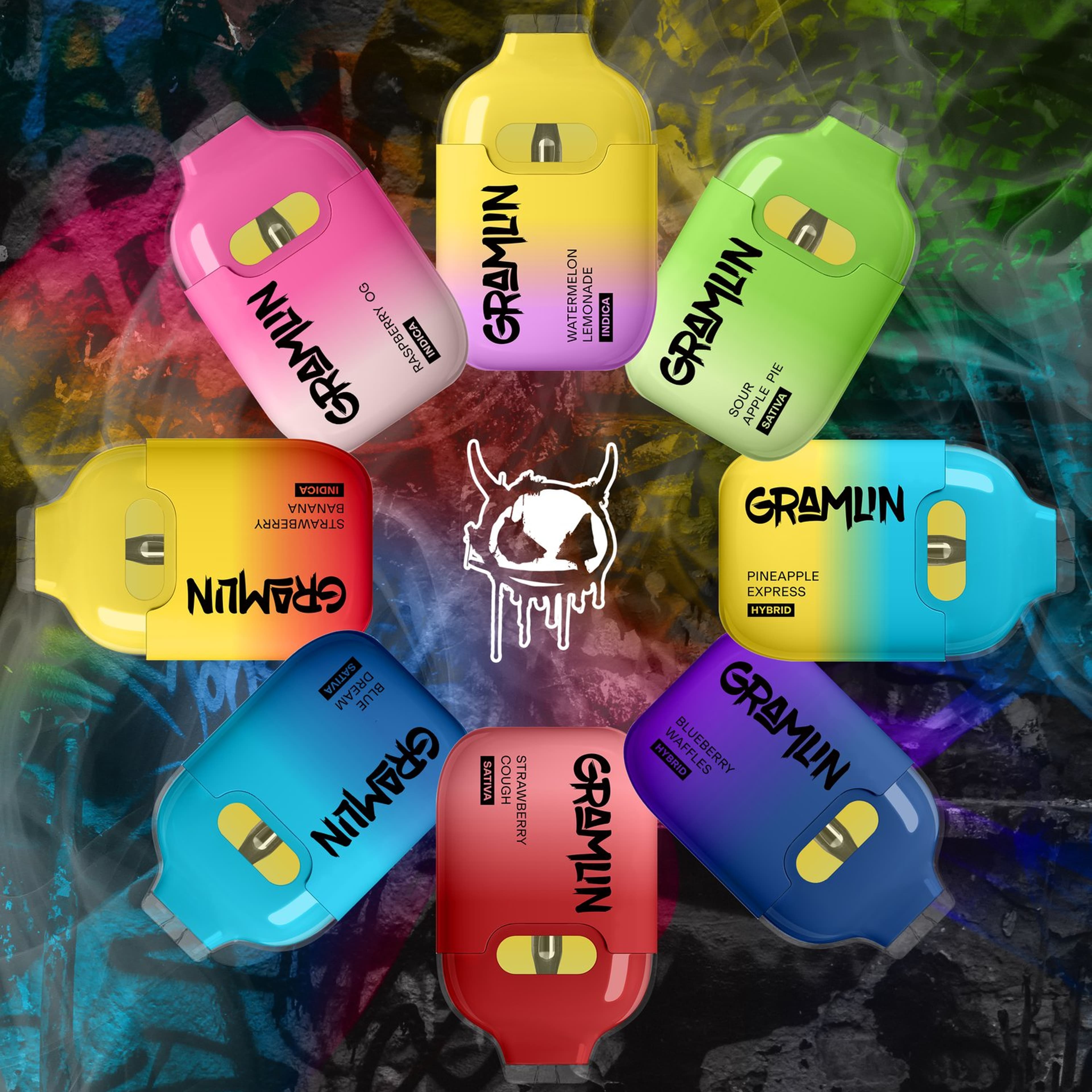 SOUR APPLE PIE 1G AIO - GRAMLIN - - $25.75 - Vape