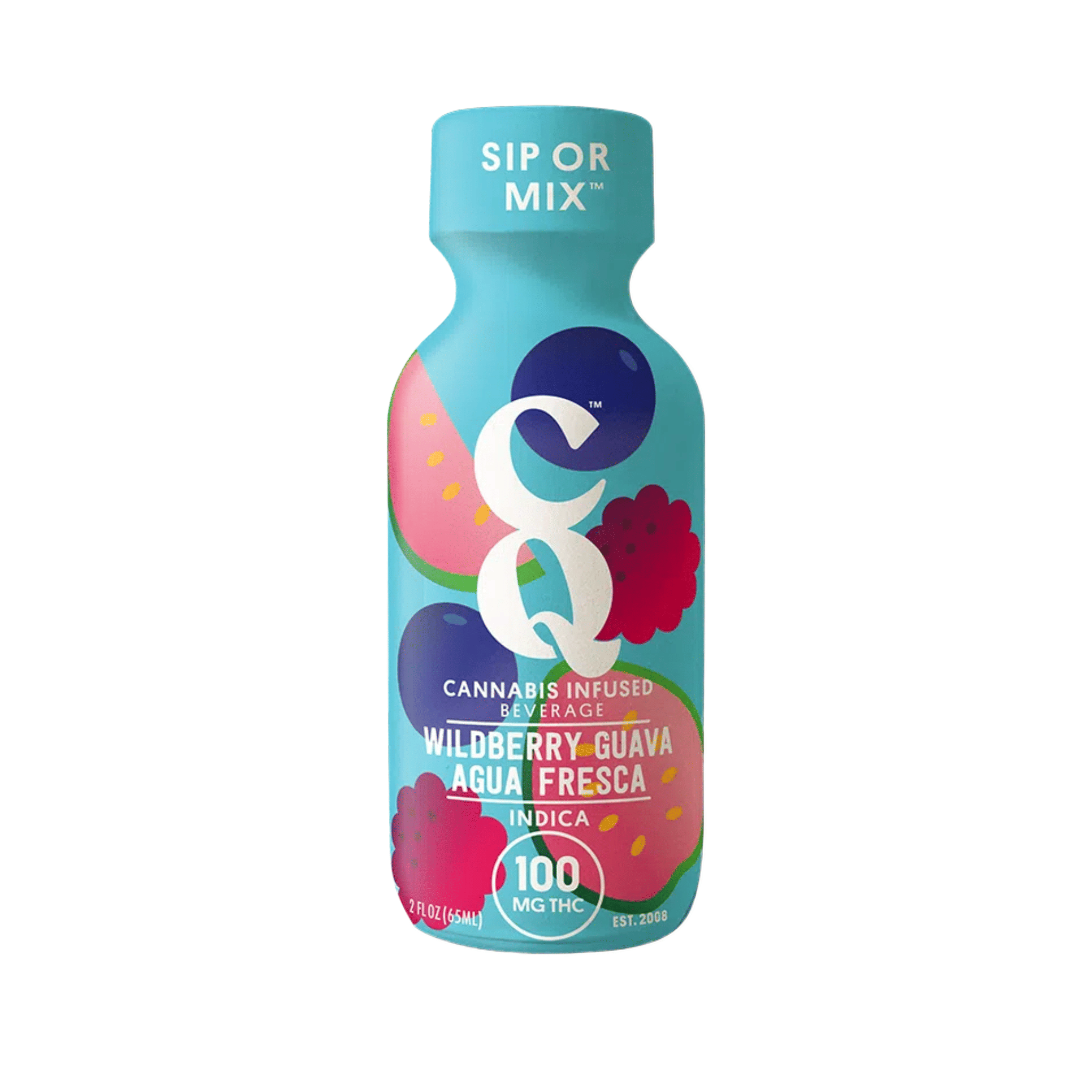 CQ Shot | Wildberry Guava Agua Fresca  - 100mg (2oz) - CQ Drinks -  - $12.50 - Beverages/Drinks