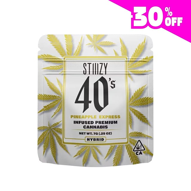 40's Infused Flower 7g - Pineapple Express