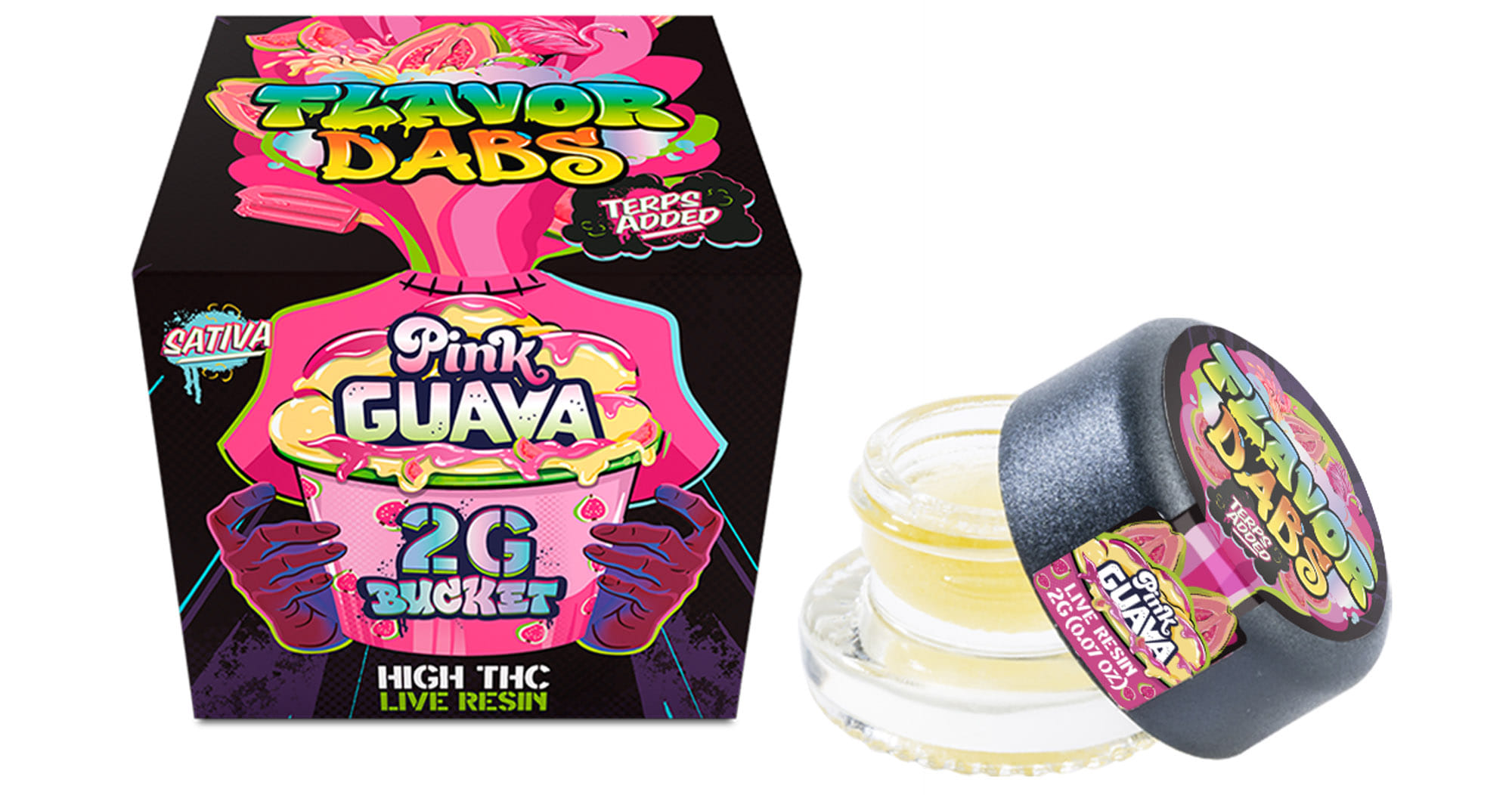 Pink Guava - 2g Live Resin - Loud + Clear - 2g Dabs - Sativa - $35 - Concentrates