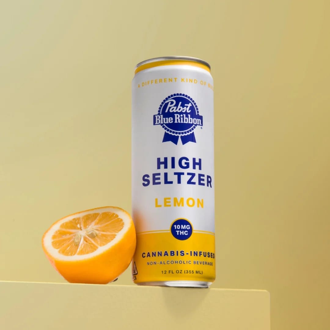 Lemon | High Seltzer - Pabst (PBR) -  - $6 - Edibles