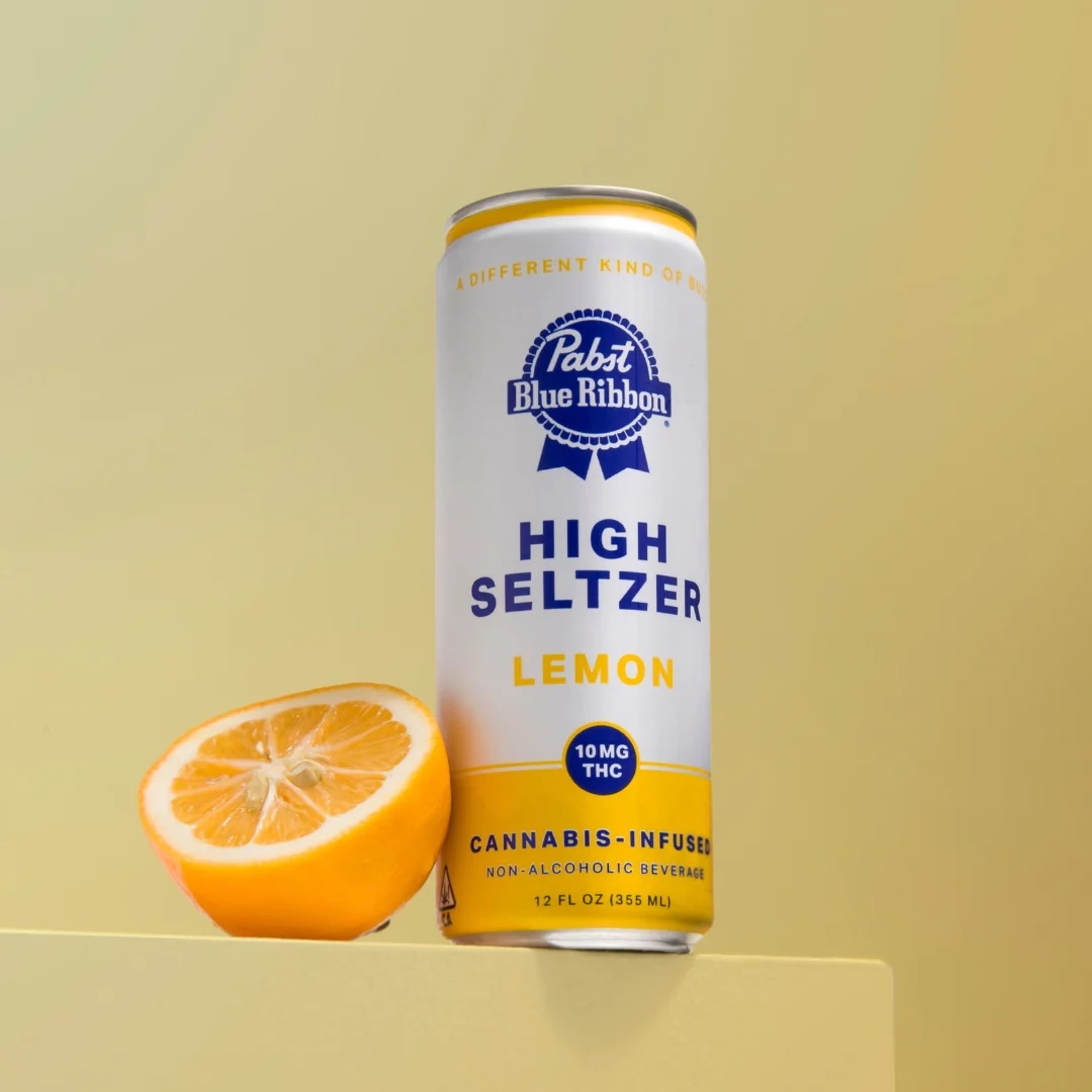 Lemon | High Seltzer - Pabst (PBR) - - $6 - Edibles